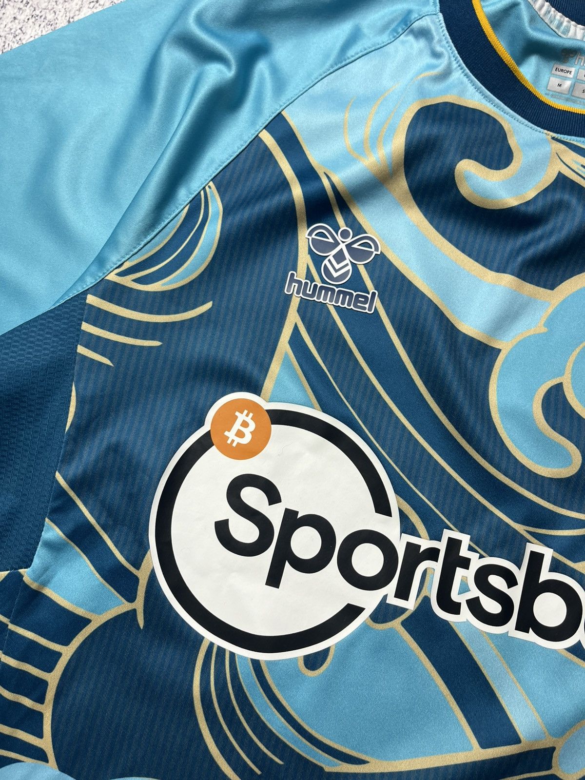 Vintage Southampton Football Shirt Large Blue Mens 2022 2023 Away Size US M / EU 48-50 / 2 - 6 Thumbnail