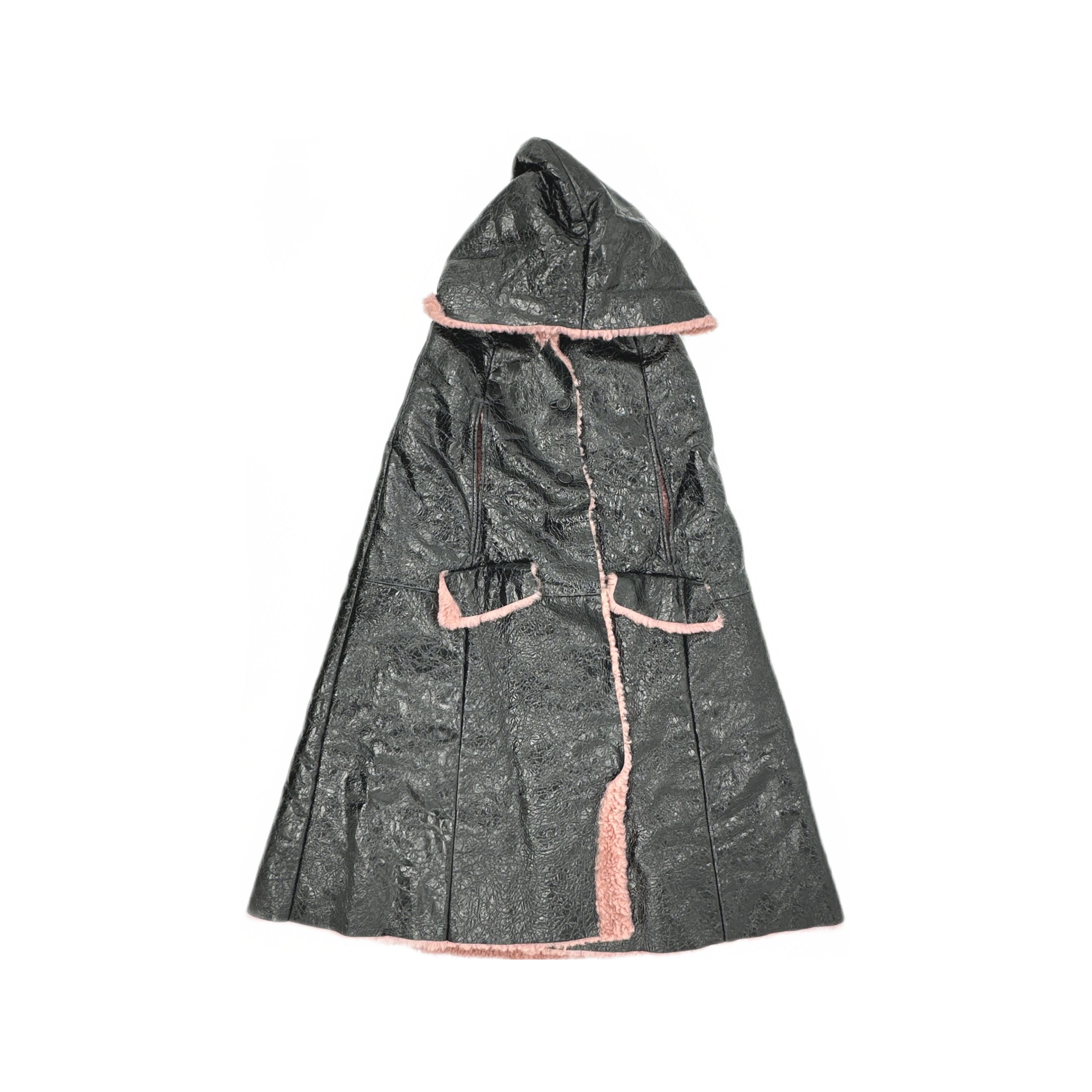 Miu Miu Miu Miu Shearling Hooded Cape Size 38 Size XS / US 0-2 / IT 36-38 - 1 Thumbnail