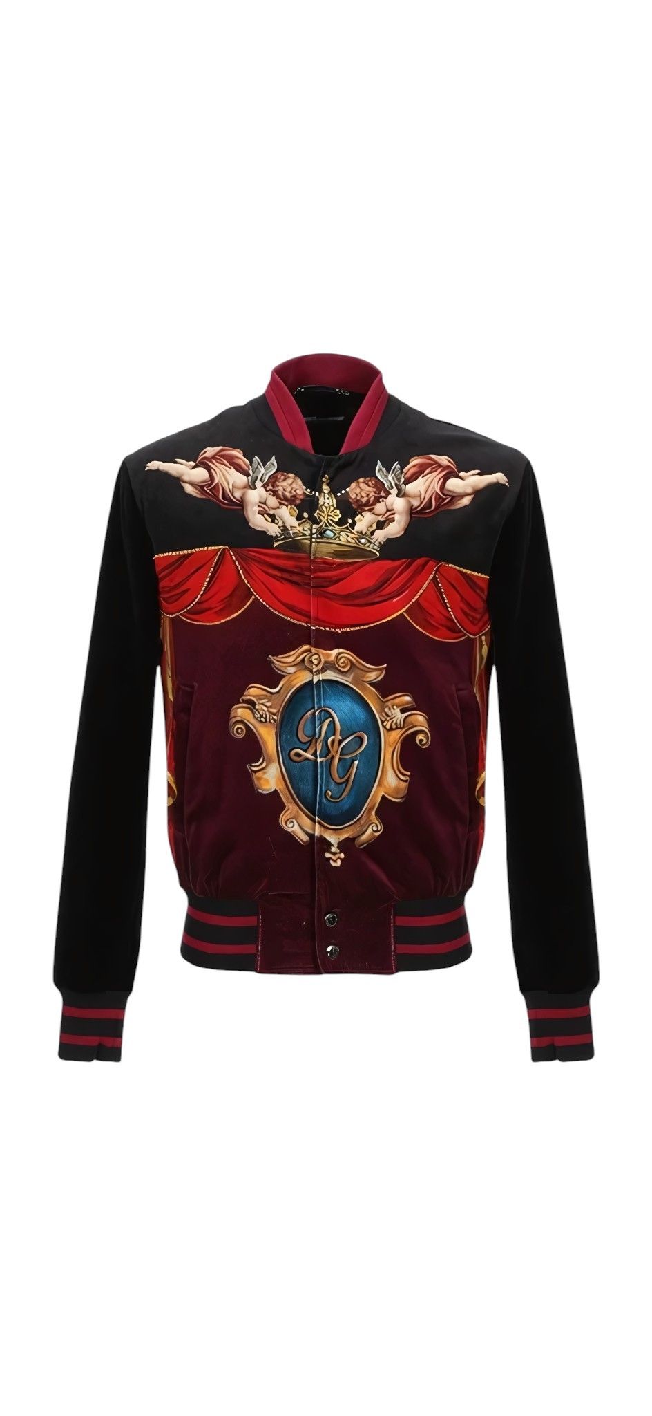 Dolce & Gabbana F/W 2022 RUNWAY PRINTED VELVET JACKET Size US M / EU 48-50 / 2 - 1 Thumbnail