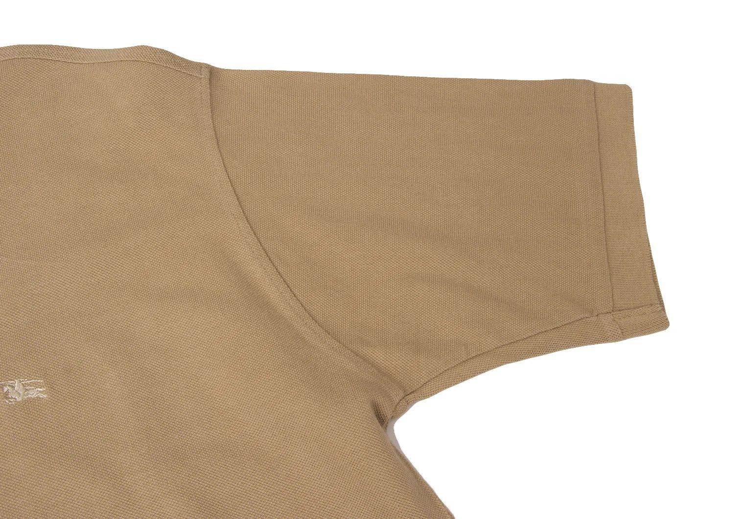 Burberry Embroidered Short Sleeve Polo Shirt in Beige L Size US L / EU 52-54 / 3 - 10 Thumbnail