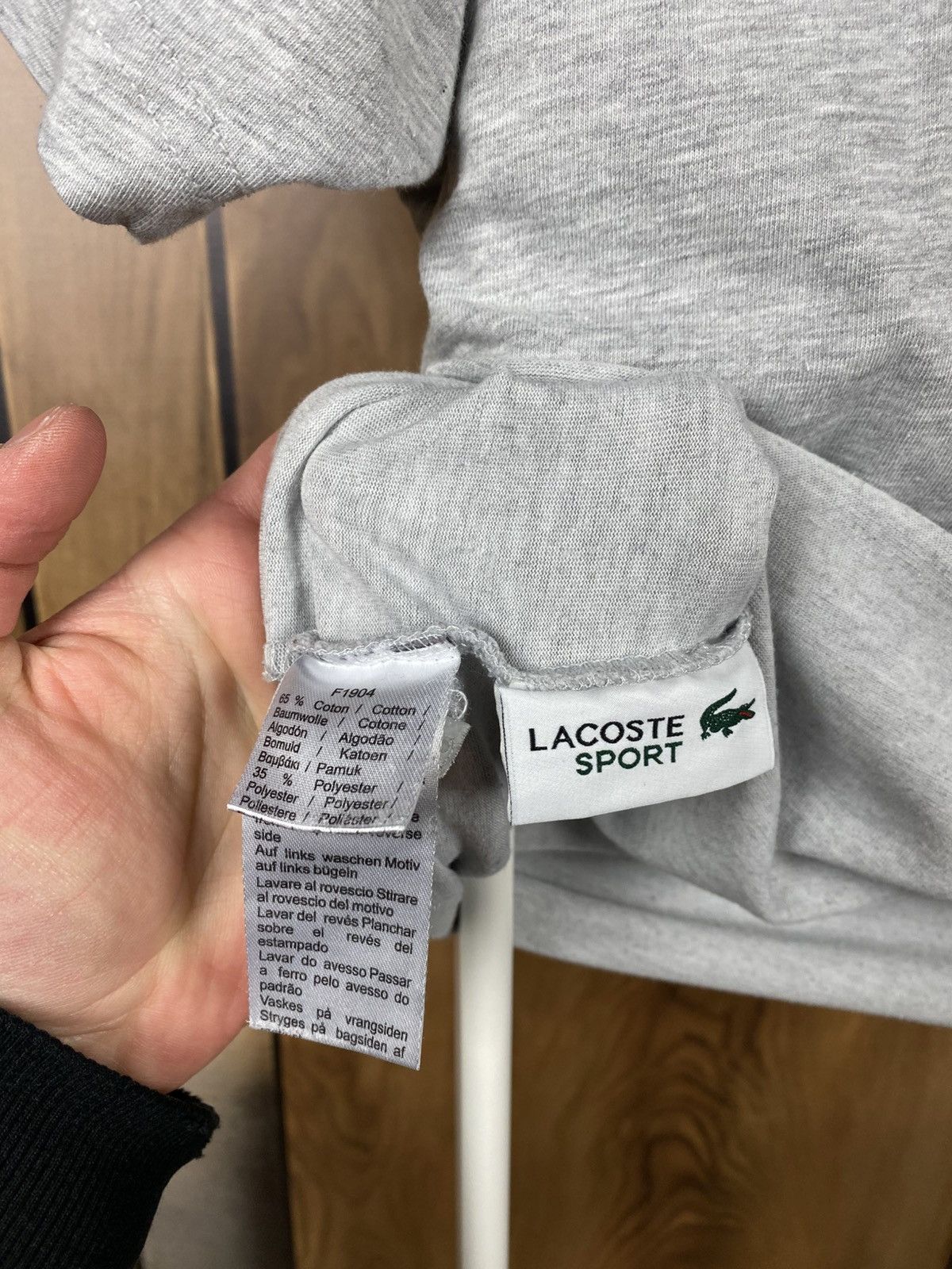 Lacoste 🐊T-Shirt Lacoste Sport Big Logo Tee🐊 Size US L / EU 52-54 / 3 - 9 Thumbnail