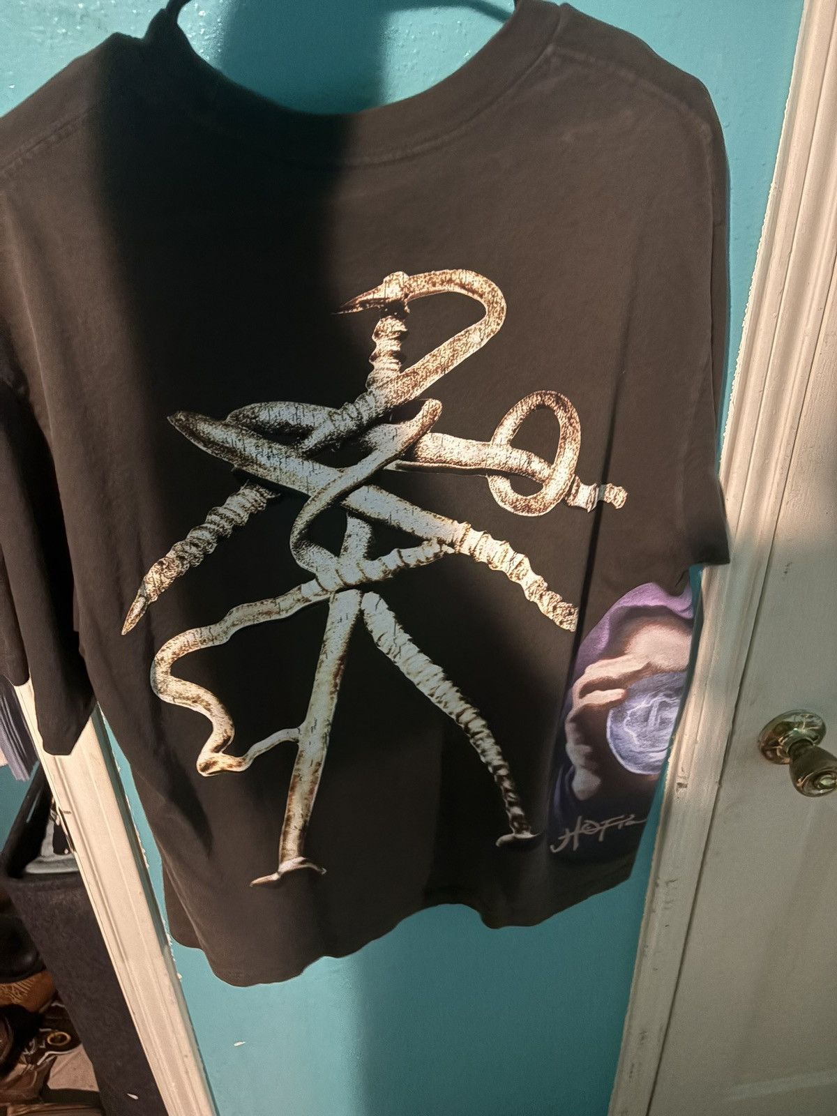 Travis Scott Travis scott utopia grey tee screw Size US L / EU 52-54 / 3 - 2 Thumbnail