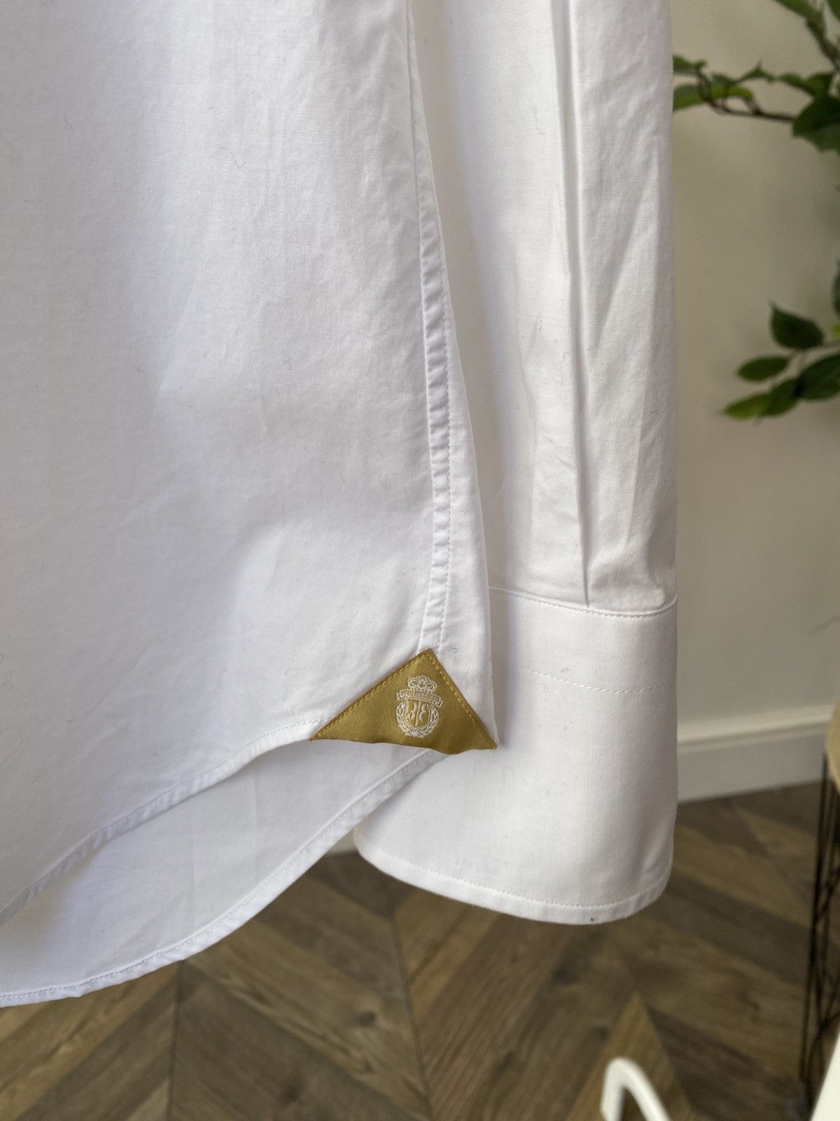 Billionaire Couture Vintage Billionaire White Luxury Button Up Shirt Size US XL / EU 56 / 4 - 7 Thumbnail