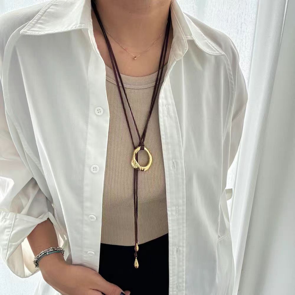Other New Trend STEAL! Y2K Chains Necklace Chain Size ONE SIZE - 2 Thumbnail