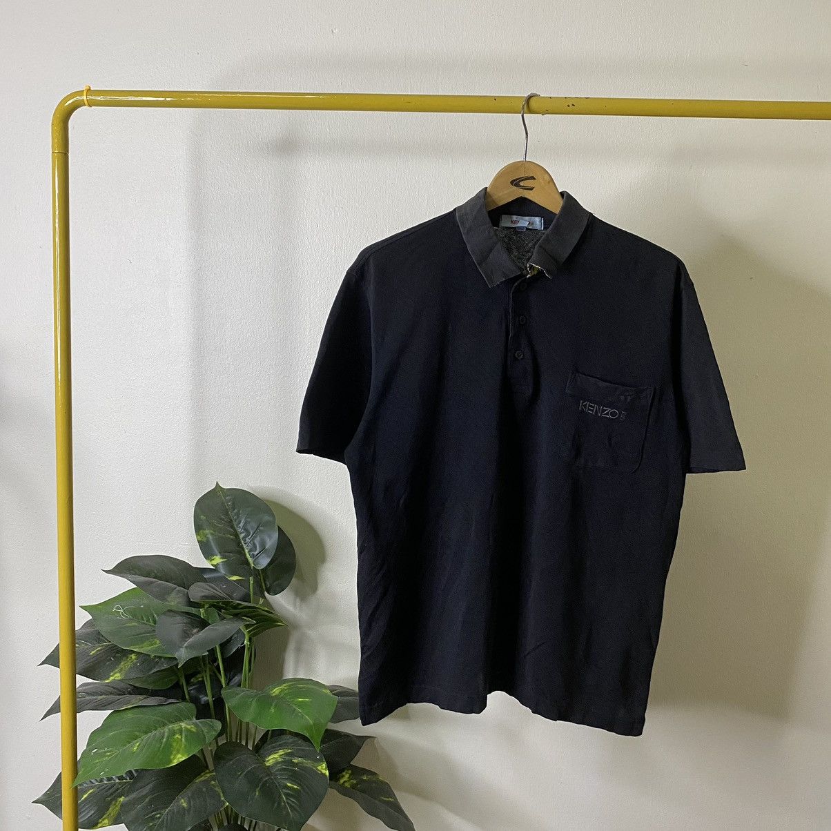 Kenzo Kenzo Golf Black Polo Tee Size US L / EU 52-54 / 3 - 1 Thumbnail