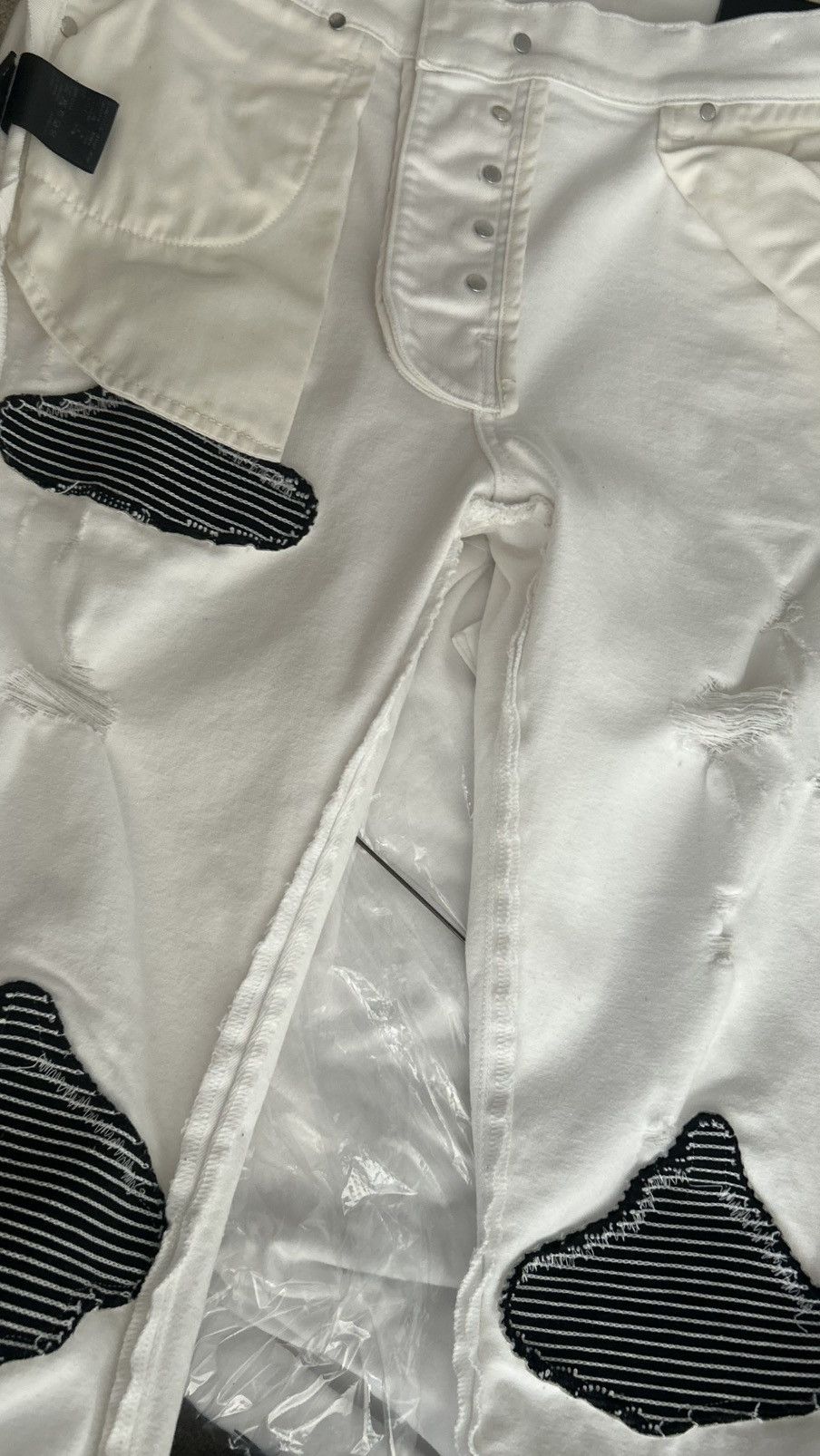 Amiri Amiri MX1 Jeans – White (Size 33) Size US 33 - 10 Thumbnail