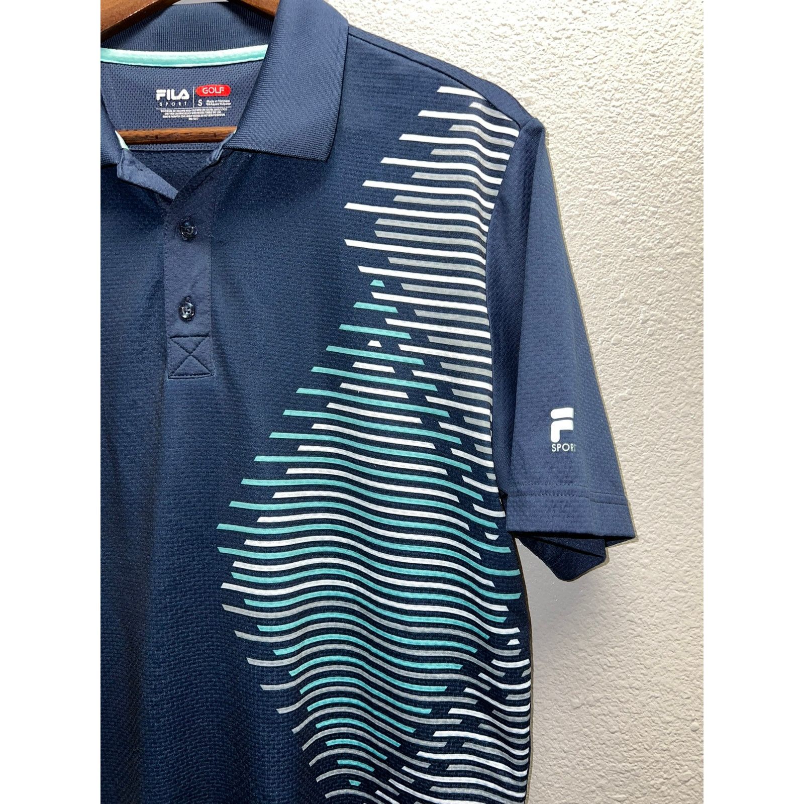 Fila Fila Golf Polo Shirt Golfing Blue Diamond Short Sleeve Small Size US S / EU 44-46 / 1 - 2 Thumbnail