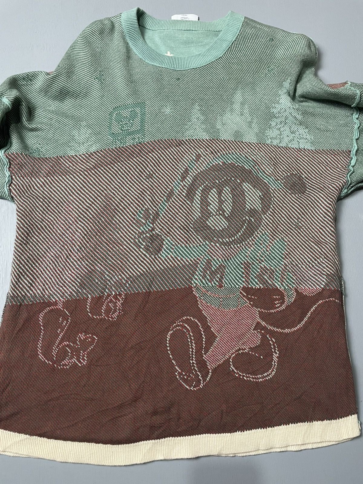 Disney Mickey walt disney world over print spirit jersey knitwear Size XS / US 0-2 / IT 36-38 - 3 Thumbnail