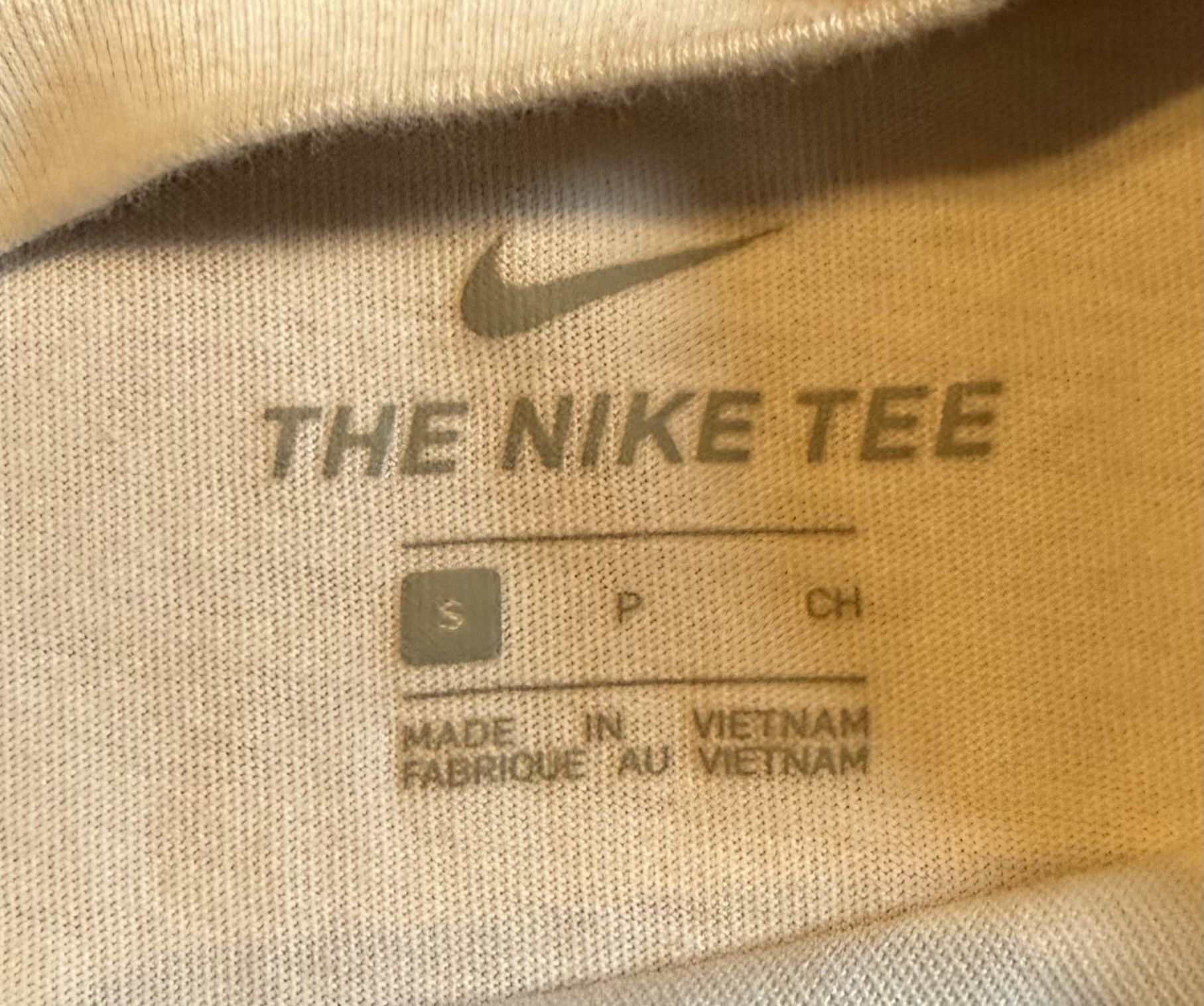 Nike Nike White Long Sleeve Swoosh Tee (Small) Size US S / EU 44-46 / 1 - 2 Thumbnail