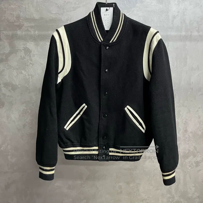 Saint Laurent Paris Saint Laurent Paris Black Striped Casual Single Breasted B Size US M / EU 48-50 / 2 - 1 Thumbnail