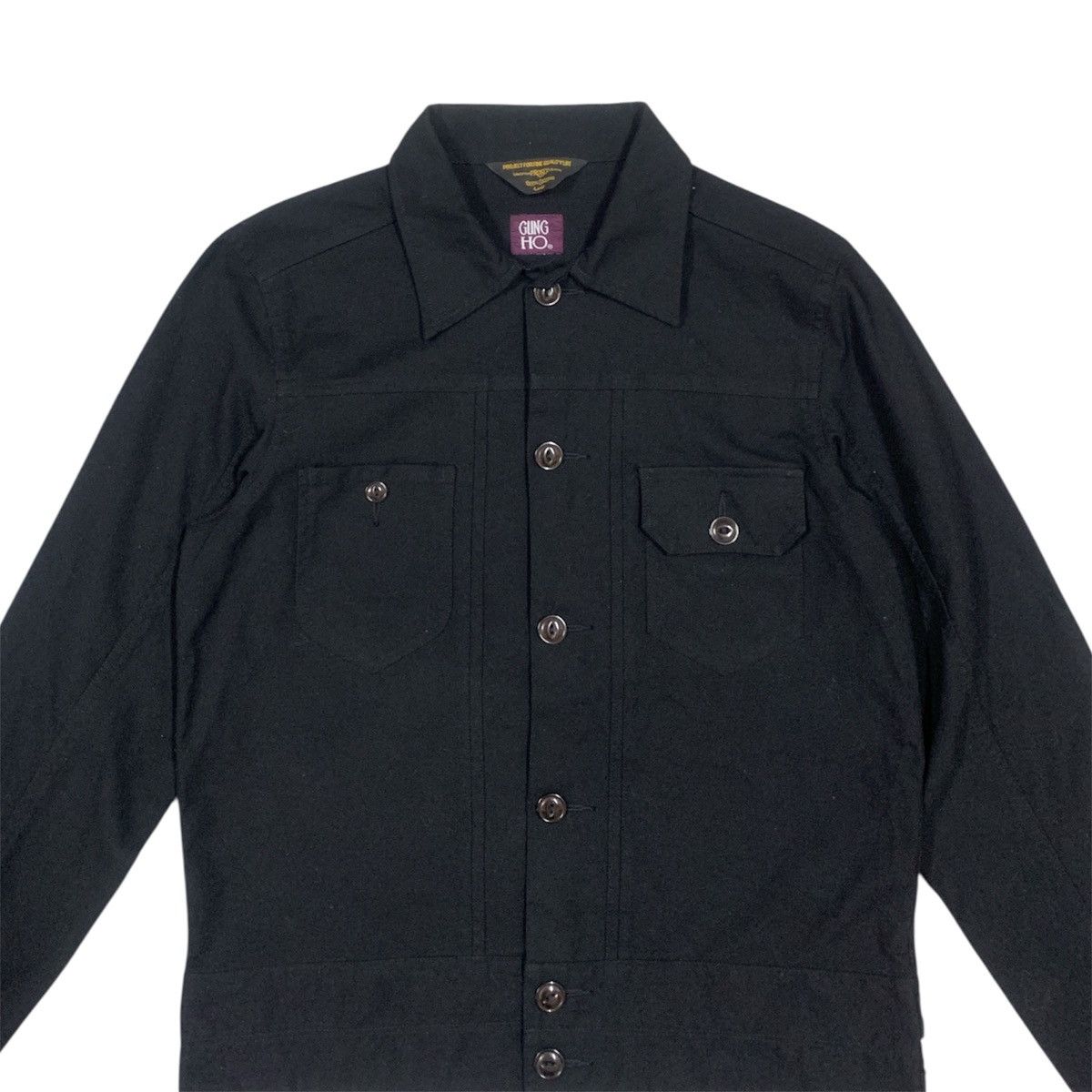 Japanese Brand Gung Ho Japan Trucker Jacket Size US L / EU 52-54 / 3 - 2 Thumbnail