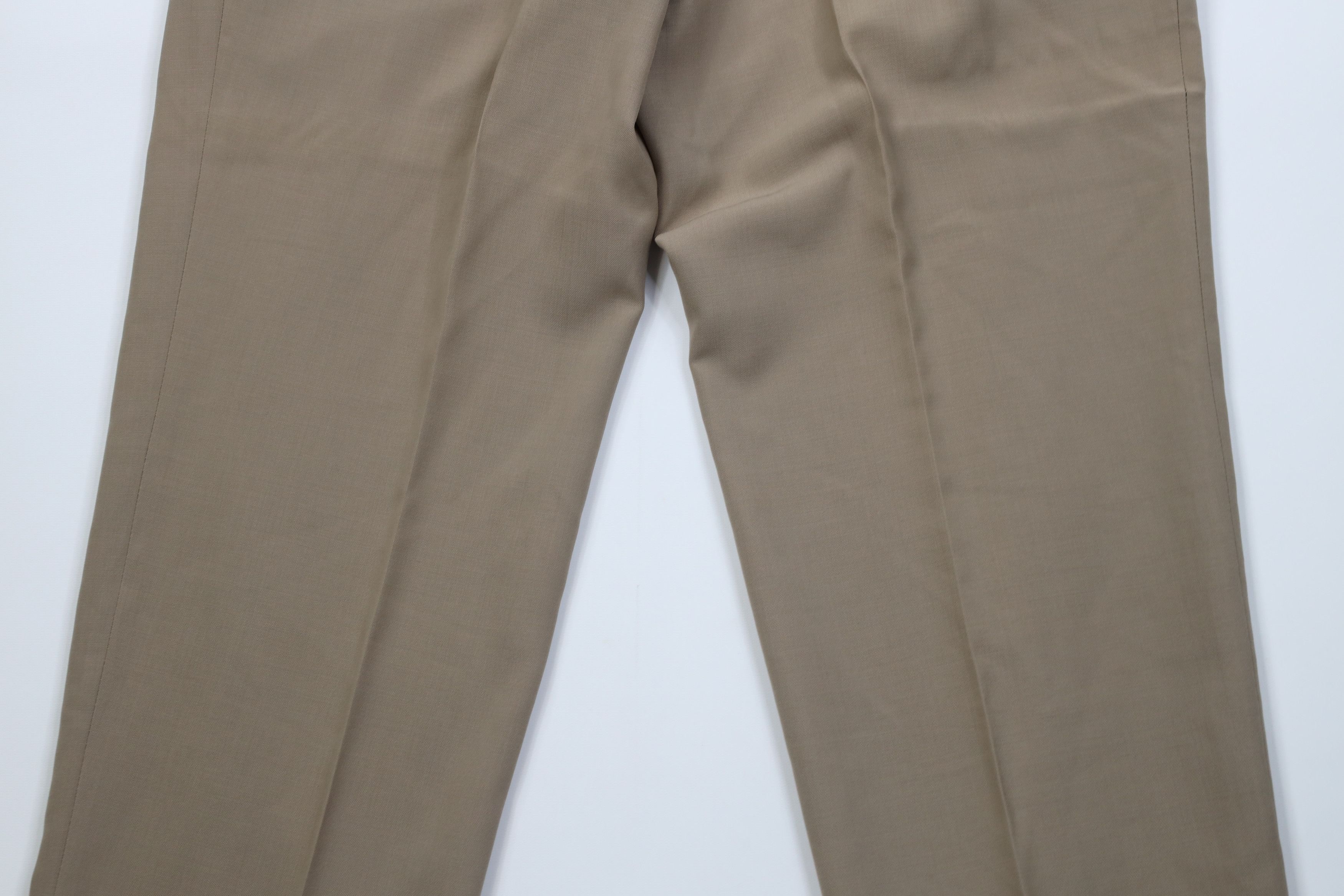 Vintage Vintage 90s Streetwear Gabardine Blend Knit Wide Leg Pants Size US 34 / EU 50 - 15 Thumbnail