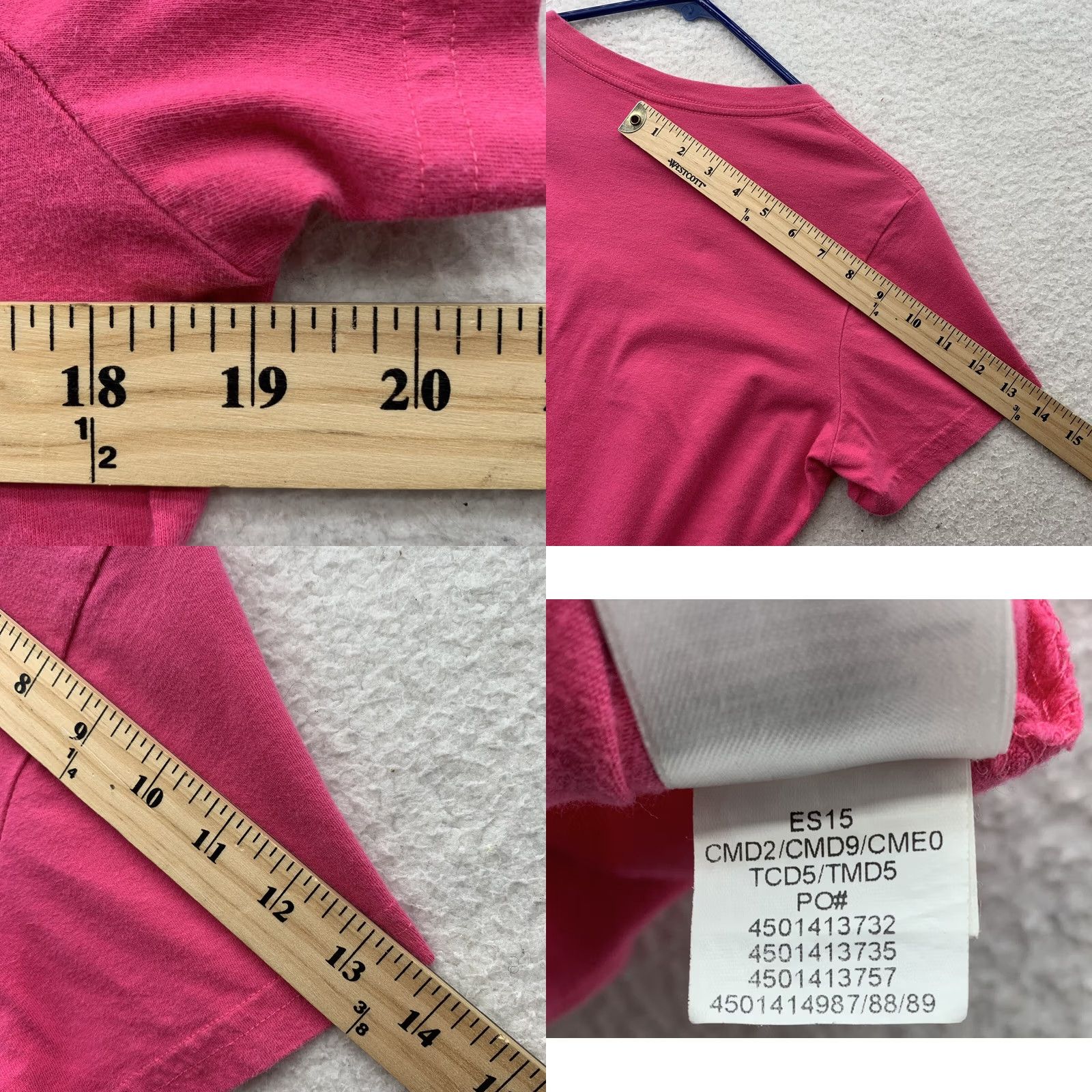 The North Face The North Face T-Shirt Womens M Pink USA Made Outdoors Backyard Project Size M / US 6-8 / IT 42-44 - 8 Thumbnail