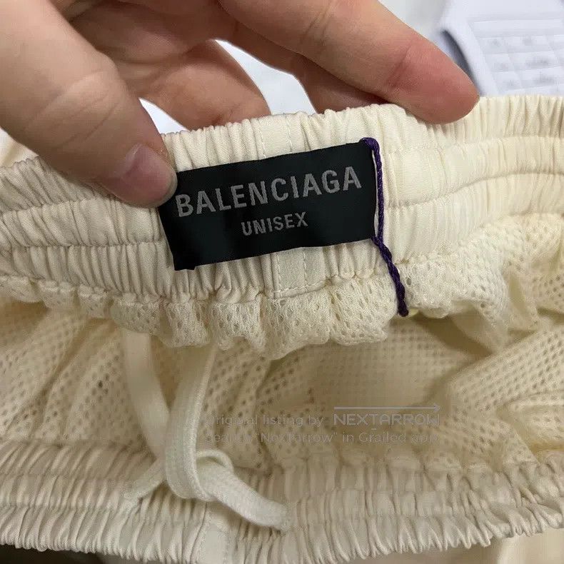 Balenciaga Balenciaga size XS 3B Embroidered Logo Lettering Trousers Size US 26 / EU 42 - 4 Thumbnail