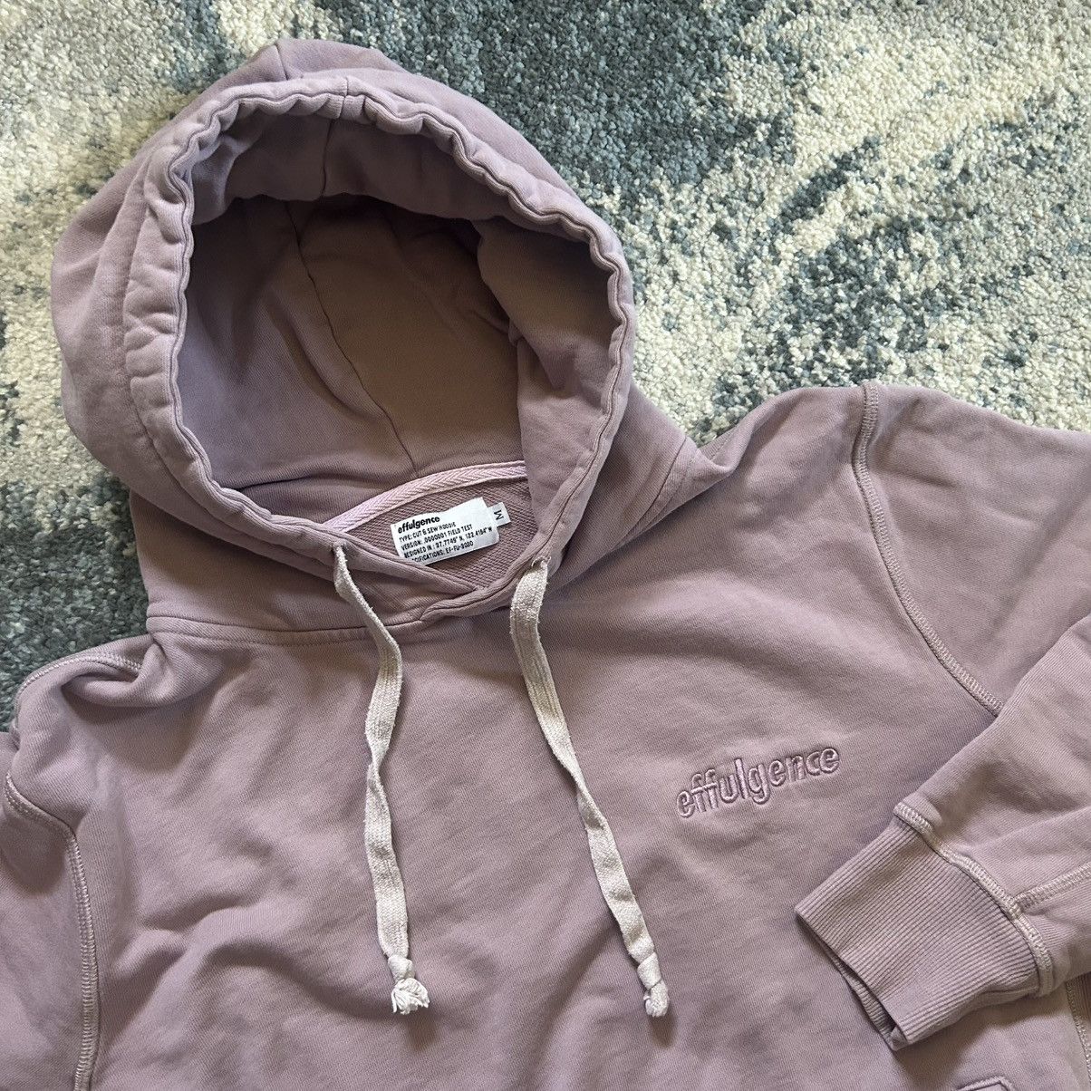 Effulgence 2017 EFFULGENCE PURPLE RAiN HOODiE PALE PASTEL TERRY FLEECE Size M / US 6-8 / IT 42-44 - 14 Thumbnail
