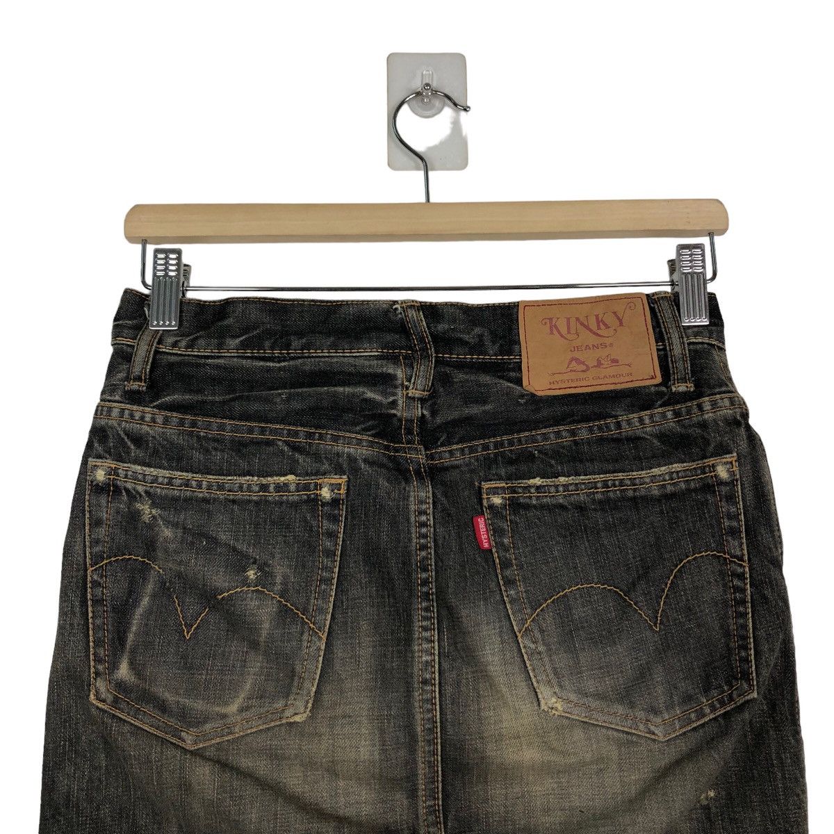 Hysteric Glamour 🔥Punk Design Skirt Denim Kinky Hysteric Glamour Japan Size 28" / US 6 / IT 42 - 8 Thumbnail