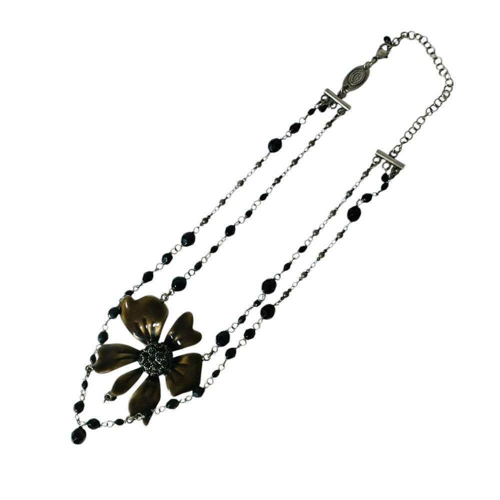 Other babylone paris Flower Pendant Necklace Metal Necklace DUTY FREE for USA