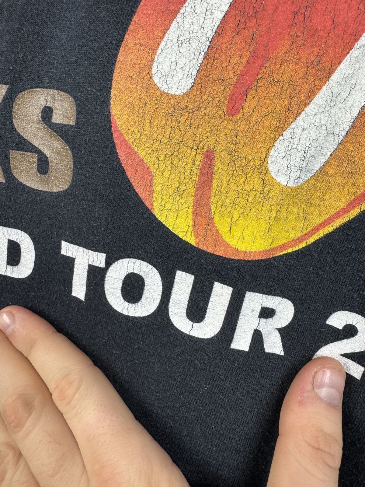 Band Tees Vintage The Rolling Stones Licks World Tour 2003 T-shirt Size US L / EU 52-54 / 3 - 13 Thumbnail