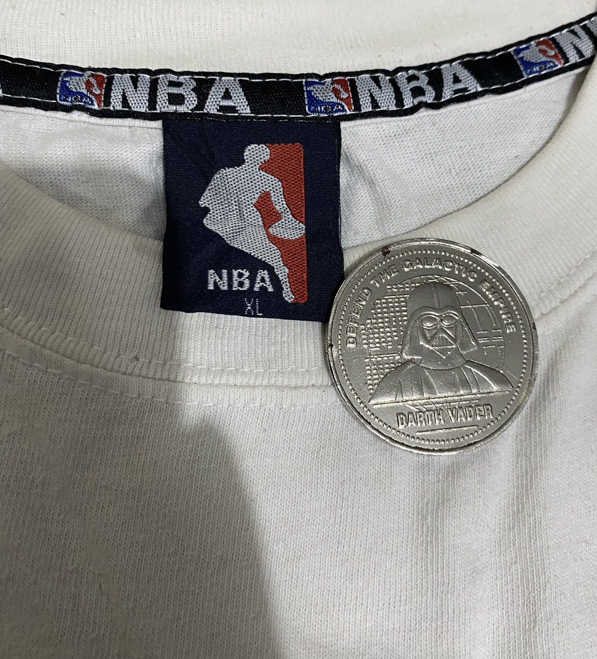 NBA Vintage NBA Multi Club T Shirt Size US XL / EU 56 / 4 - 4 Thumbnail