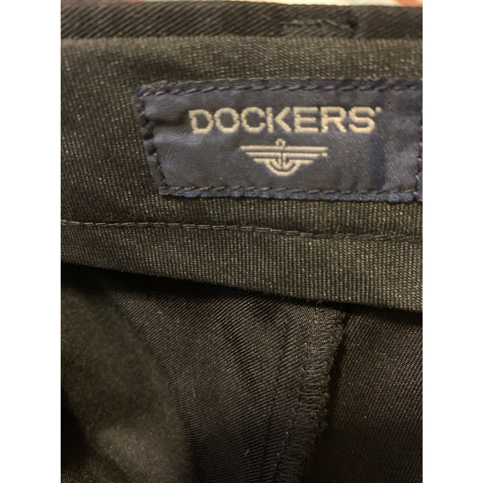 Dockers Dockers men black pleated dress pants size 36W x 30 Size US 36 / EU 52 - 3 Thumbnail