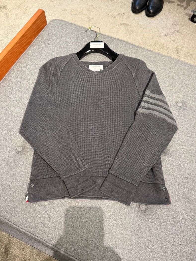 Thom Browne Thom Browne size3 Huffug hoodie Size US L / EU 52-54 / 3 - 1 Thumbnail