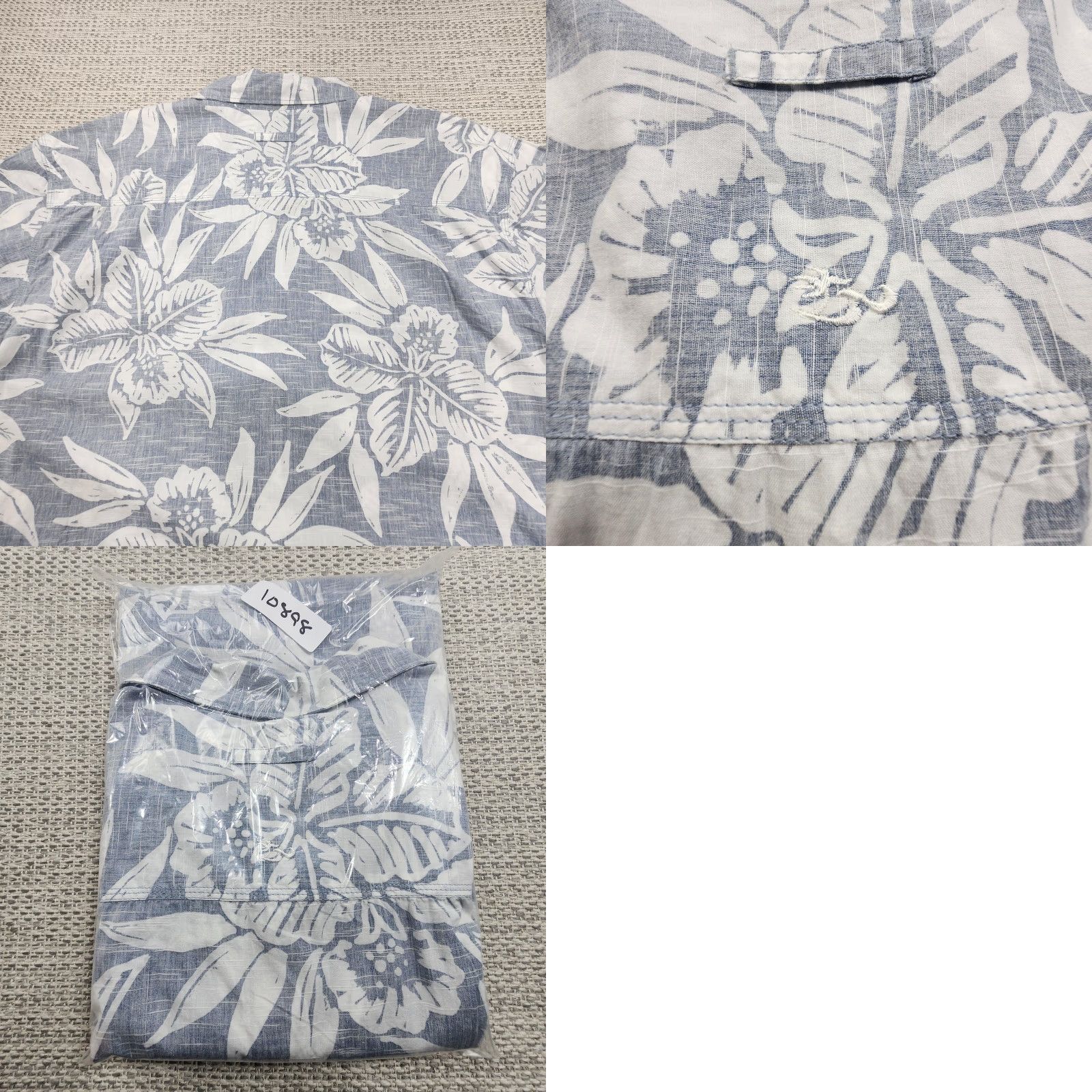 Vintage VINTAGE Honolua Shirt Mens 3XL Blue White Hawaiian Floral Button Up Short Sleeve Size US XXL / EU 58 / 5 - 9 Thumbnail