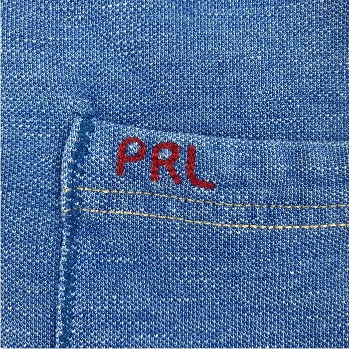 Polo Ralph Lauren Vintage POLO RALPH LAUREN Natural Dye Pure Indigo Tee Shirt Size US L / EU 52-54 / 3 - 10 Thumbnail