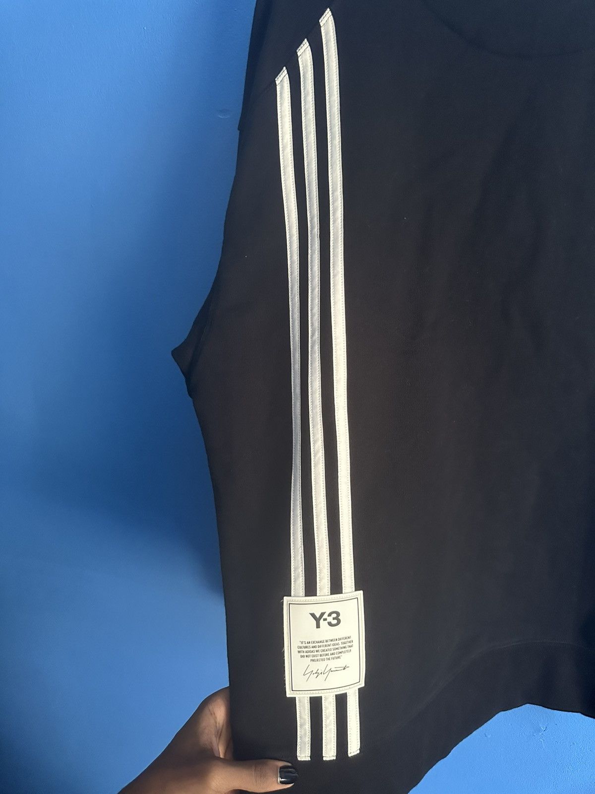 Adidas × Y-3 Y-3 Yohji Yamamoto Stripes Crewneck Size US S / EU 44-46 / 1 - 3 Thumbnail
