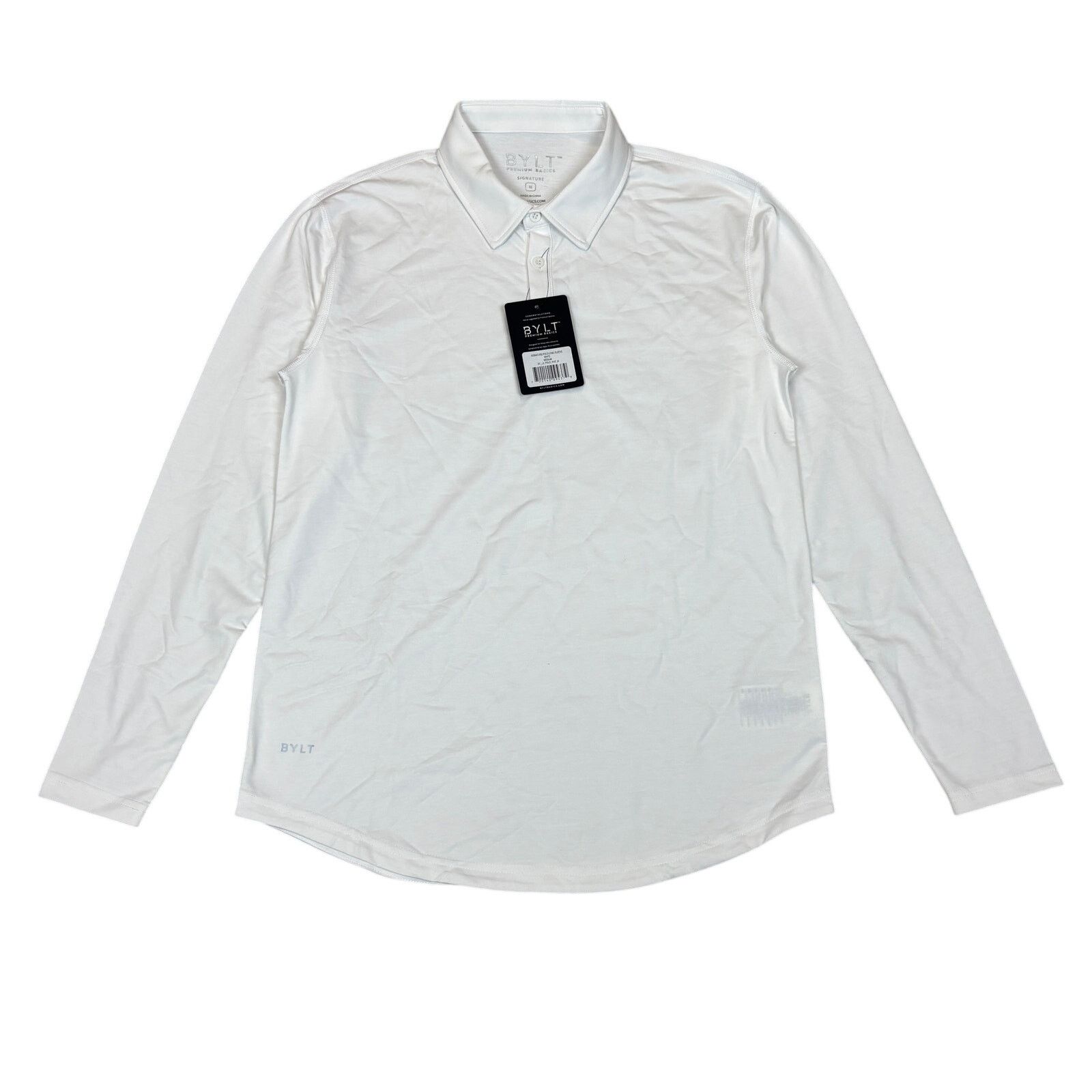 Other Bylt Signature Polo Long Sleeve Shirt Men's Medium Preppy Size US M / EU 48-50 / 2 - 1 Thumbnail