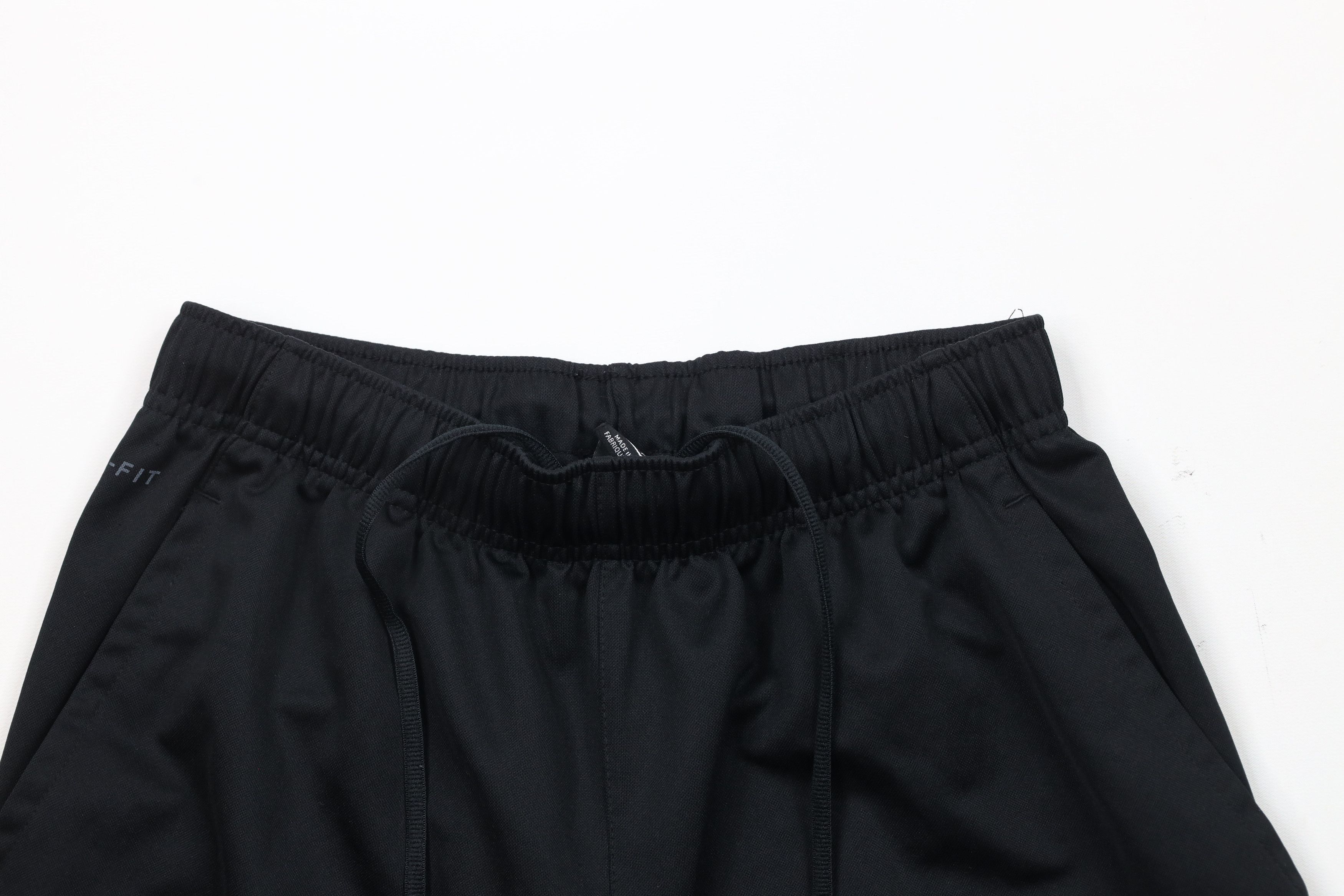 Nike × Vintage Vintage Nike Big Swoosh Above Knee Training Shorts Black Size US 30 / EU 46 - 2 Thumbnail