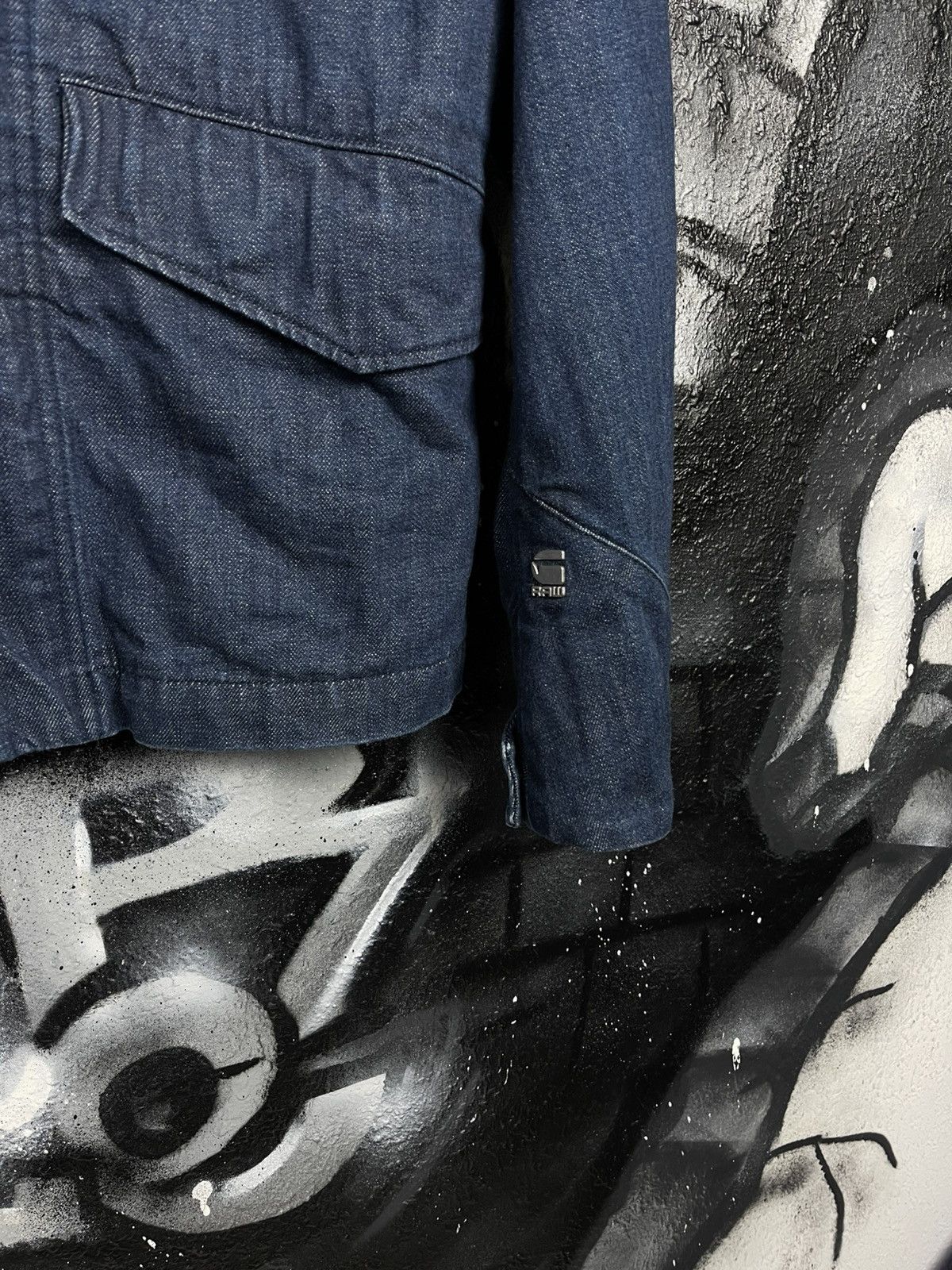 G-Star G Star RAW Denim Vodan Worker Blazer Men’s Size XS Size US XS / EU 42 / 0 - 4 Thumbnail