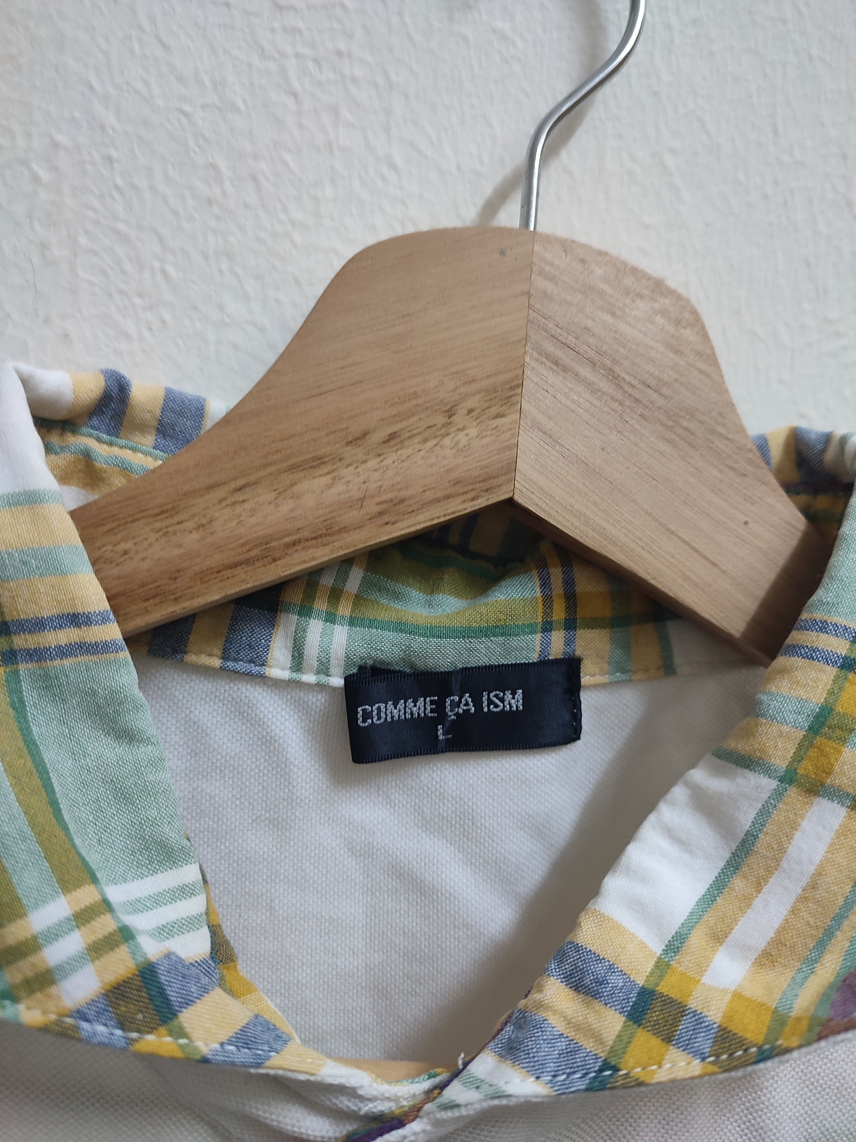 Comme Ca Ism Comme Ca ISM White Polo Shirt Size US M / EU 48-50 / 2 - 8 Thumbnail