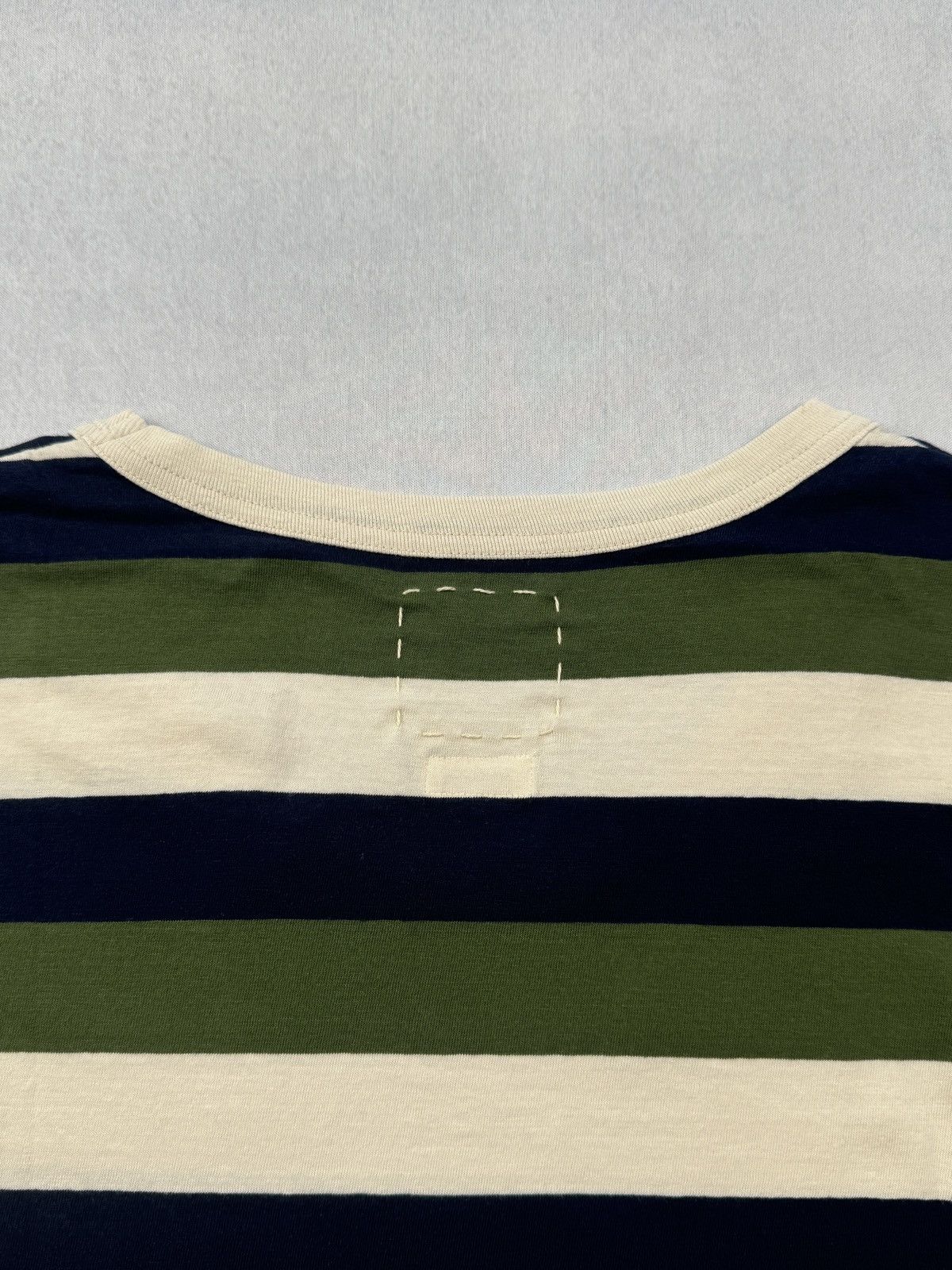 Visvim SS20 Border A-Line Striped T-Shirt Size US M / EU 48-50 / 2 - 6 Thumbnail