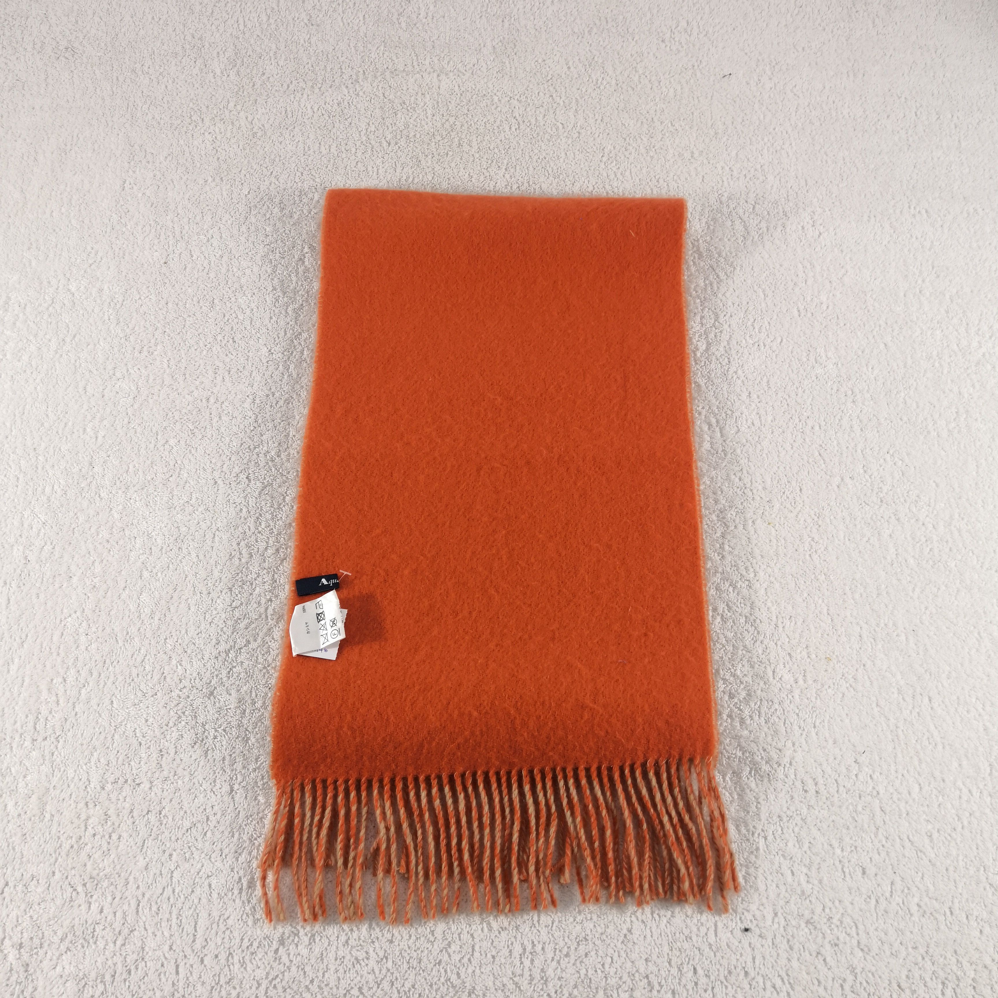 Aquascutum Vintage Aquascutum Scarf Muffler Wool Cashmere Scarves Size ONE SIZE - 2 Thumbnail