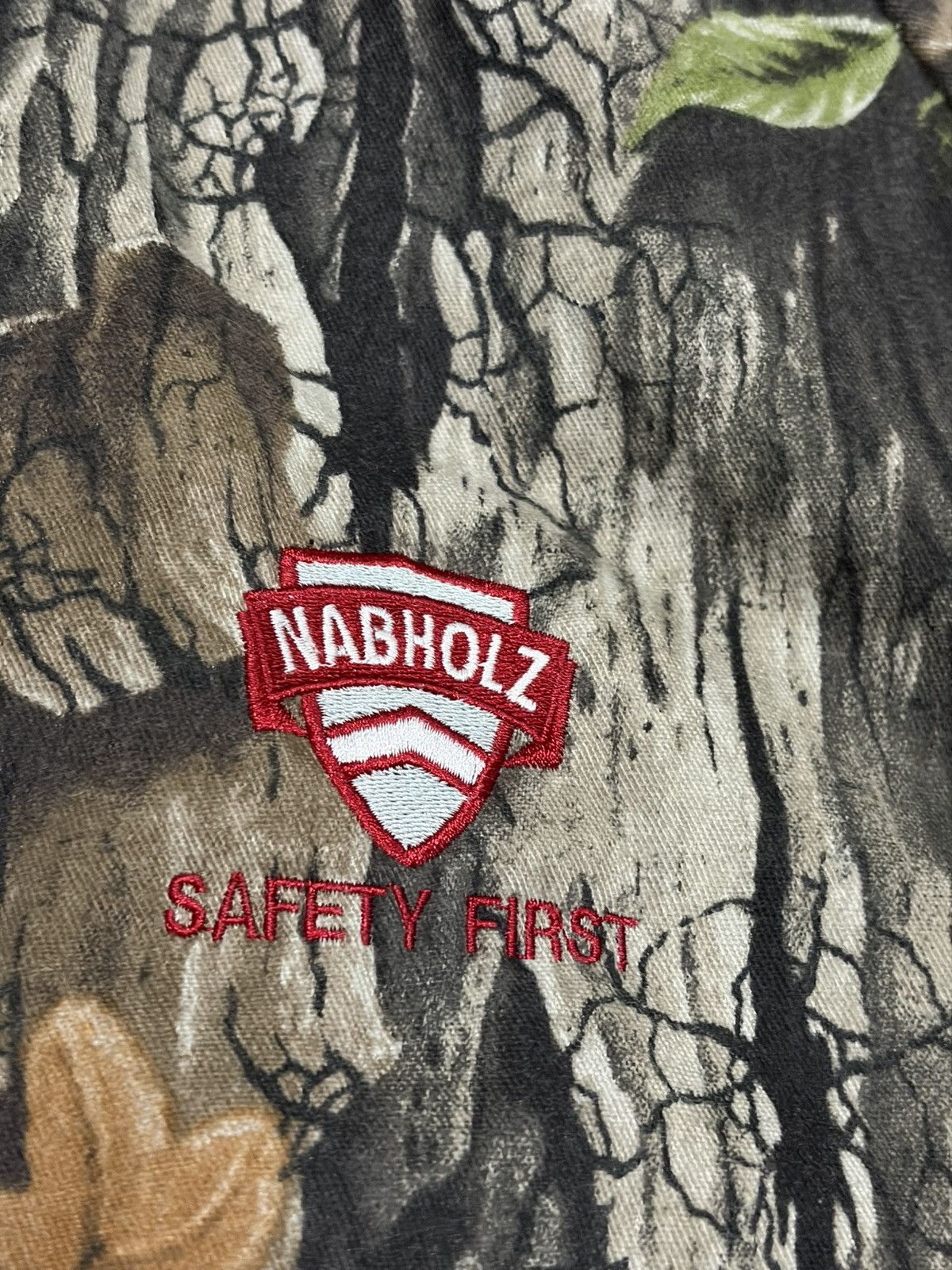 Vintage Vintage Westark USA Nabholz Safe Camo Quilted Bomber Jacket Size US XL / EU 56 / 4 - 2 Thumbnail