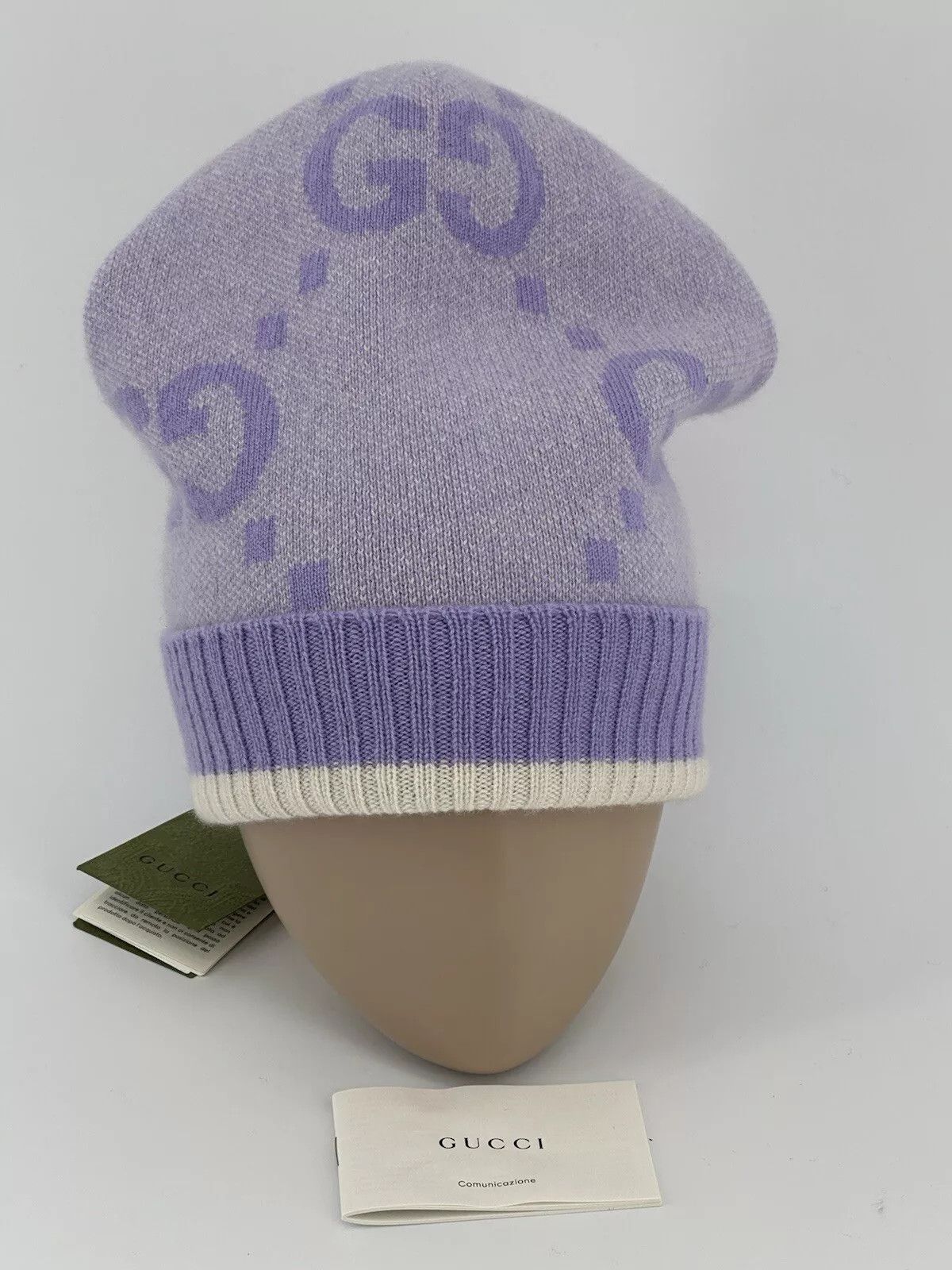 Gucci New Gucci Wool Hat Size-M-57cm Size ONE SIZE - 3 Thumbnail
