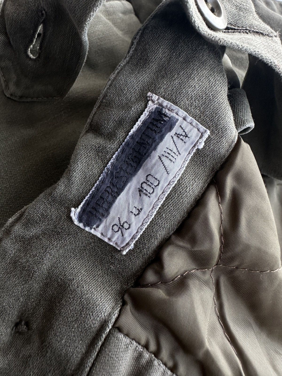 Vintage Vintage Suspender Field Pants 80s Army Overalls Quilted Size US 36 / EU 52 - 8 Thumbnail