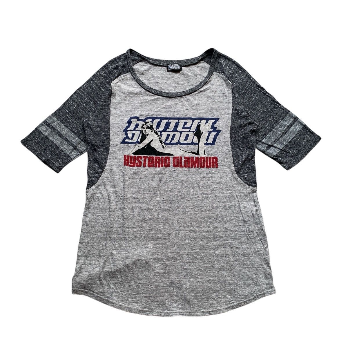 Hysteric Glamour Hysteric Glamour Raglan Iconic Woman Big Logo T-shirt Size M / US 6-8 / IT 42-44 - 1 Thumbnail
