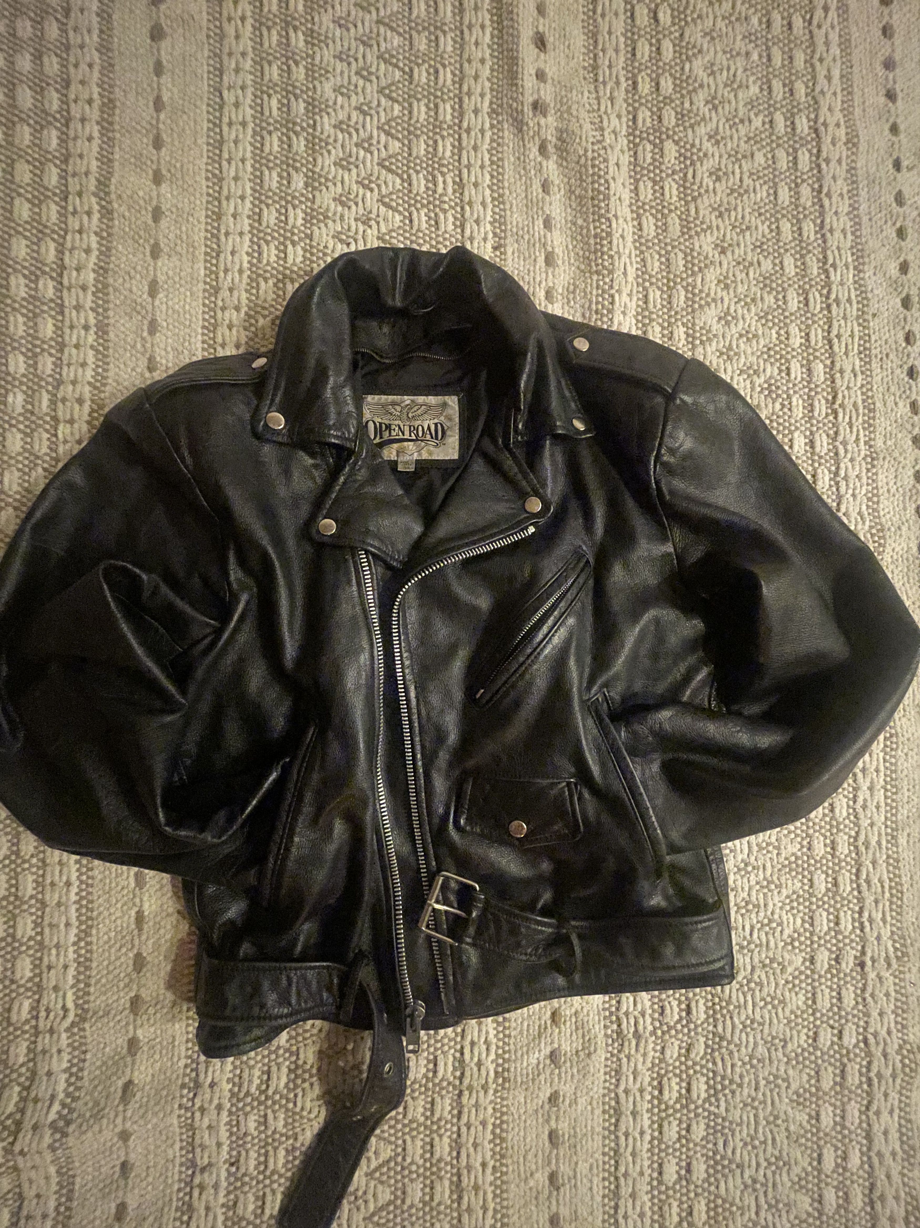 Other Trekker Leather Mens Jacket Size US XXS / EU 40 - 4 Thumbnail