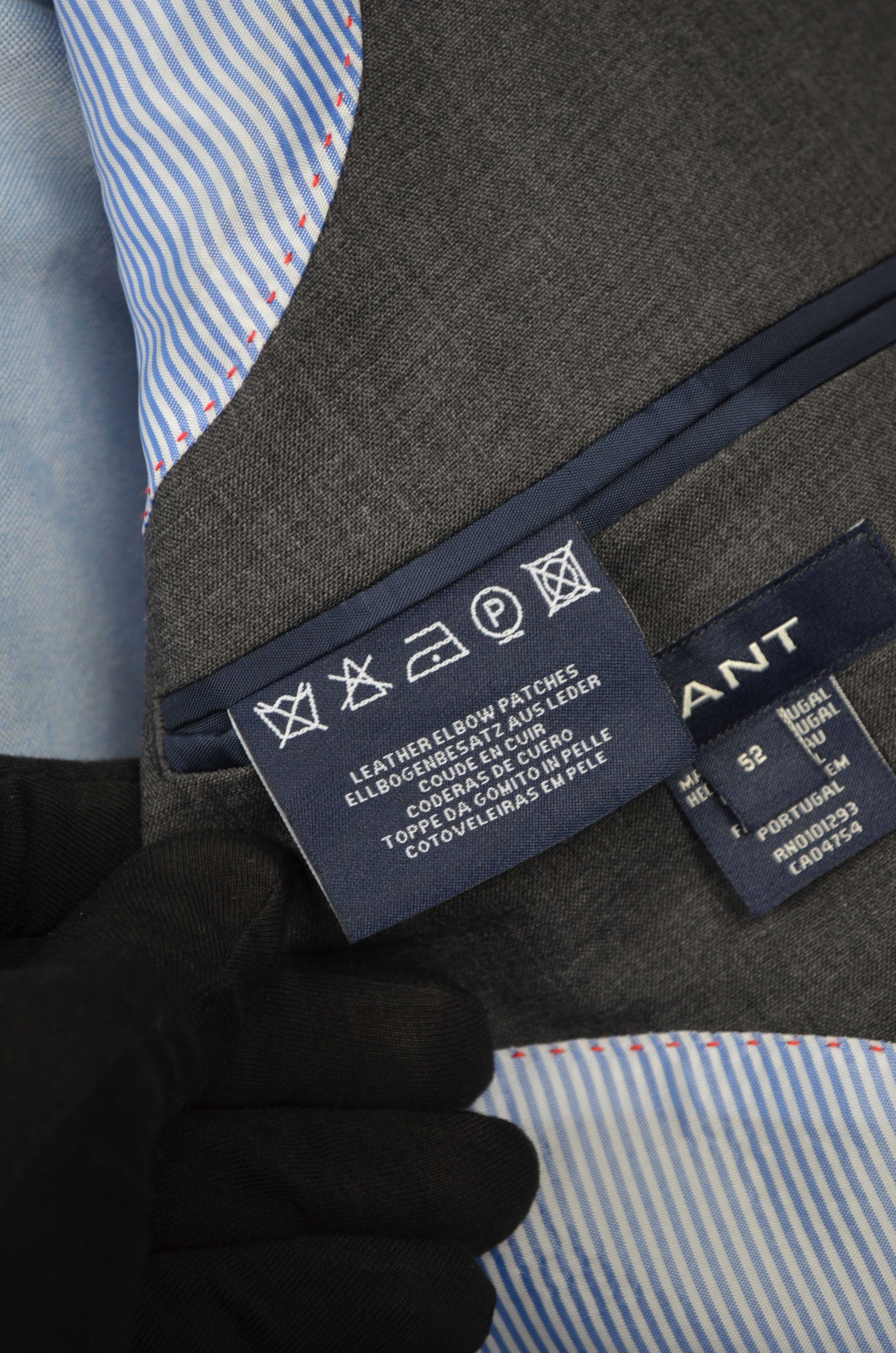 Designer × Gant GANT Wool Classic Blazer Jacket Suede Elbows Size US42 Size 42R - 13 Thumbnail