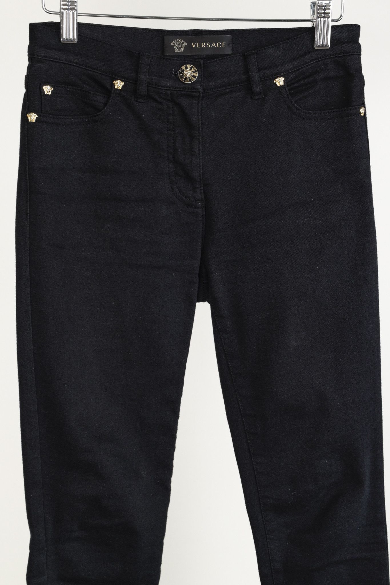 Versace Versace Black Diamond Medusa Jeans Size 30" / US 8 / IT 44 - 3 Thumbnail