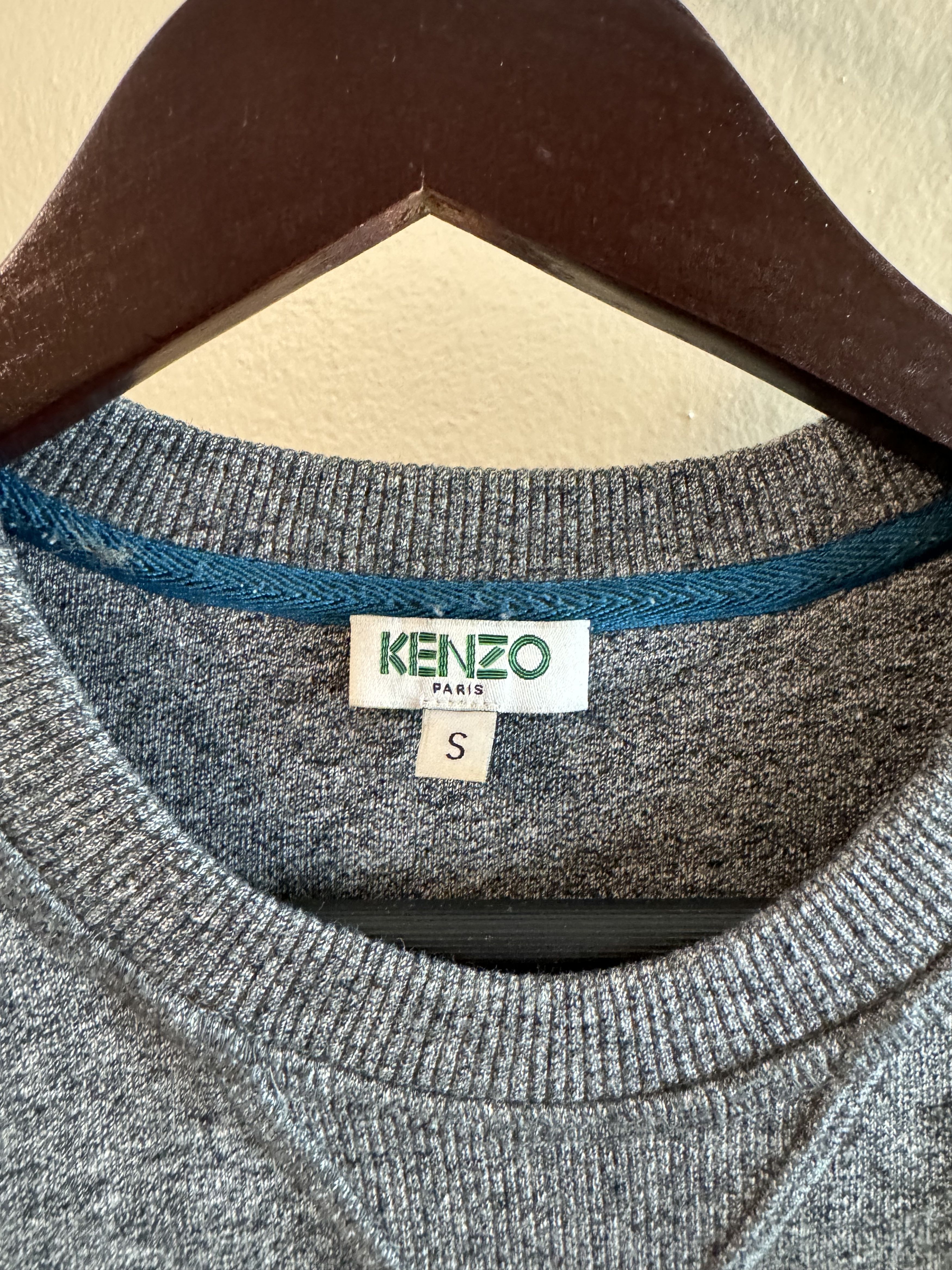 Kenzo Kenzo Embroidered Logo Sweatshirt Small Very Good Condition Size US S / EU 44-46 / 1 - 3 Thumbnail