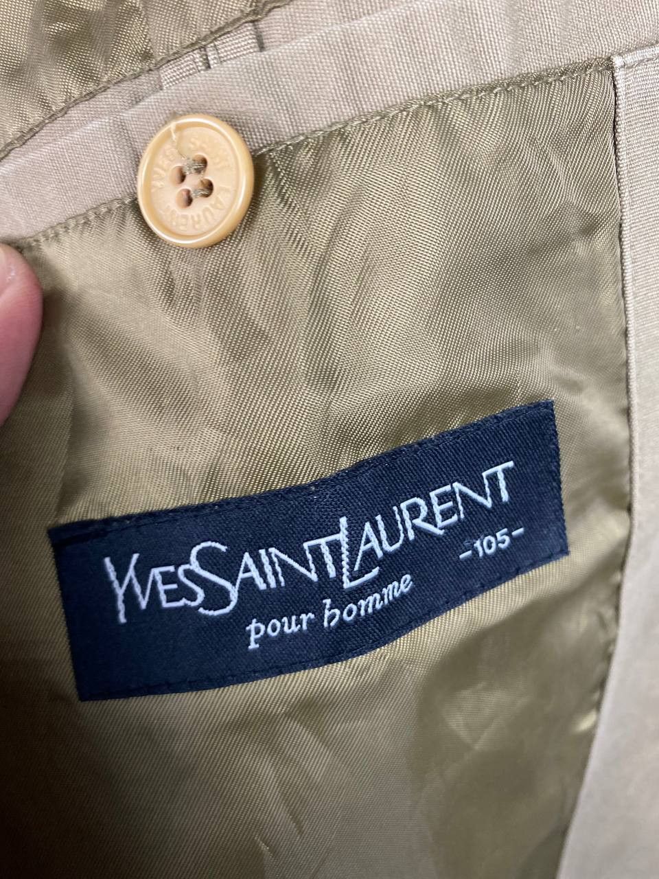 Yves Saint Laurent vintage yves saint laurent jacket embroided logo Size US XXL / EU 58 / 5 - 8 Thumbnail
