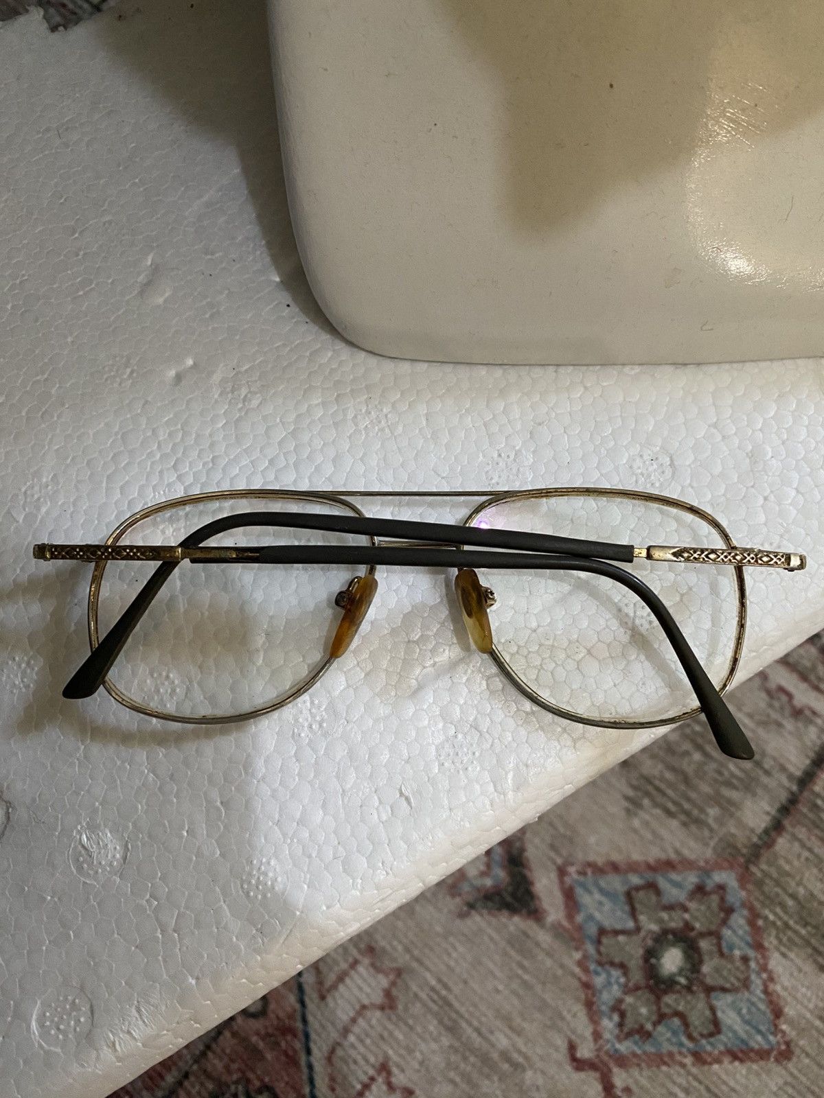Vintage Vintage Carlo Moretti Italiano aviator glasses Size ONE SIZE - 4 Thumbnail