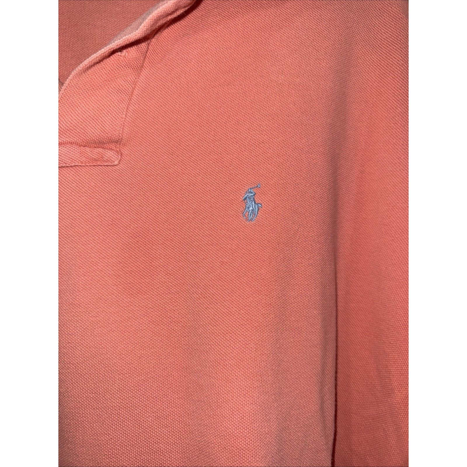 Polo Ralph Lauren Vintage Polo By Ralph Lauren Size XL Melon USA 100% Cotton Size US XL / EU 56 / 4 - 2 Thumbnail