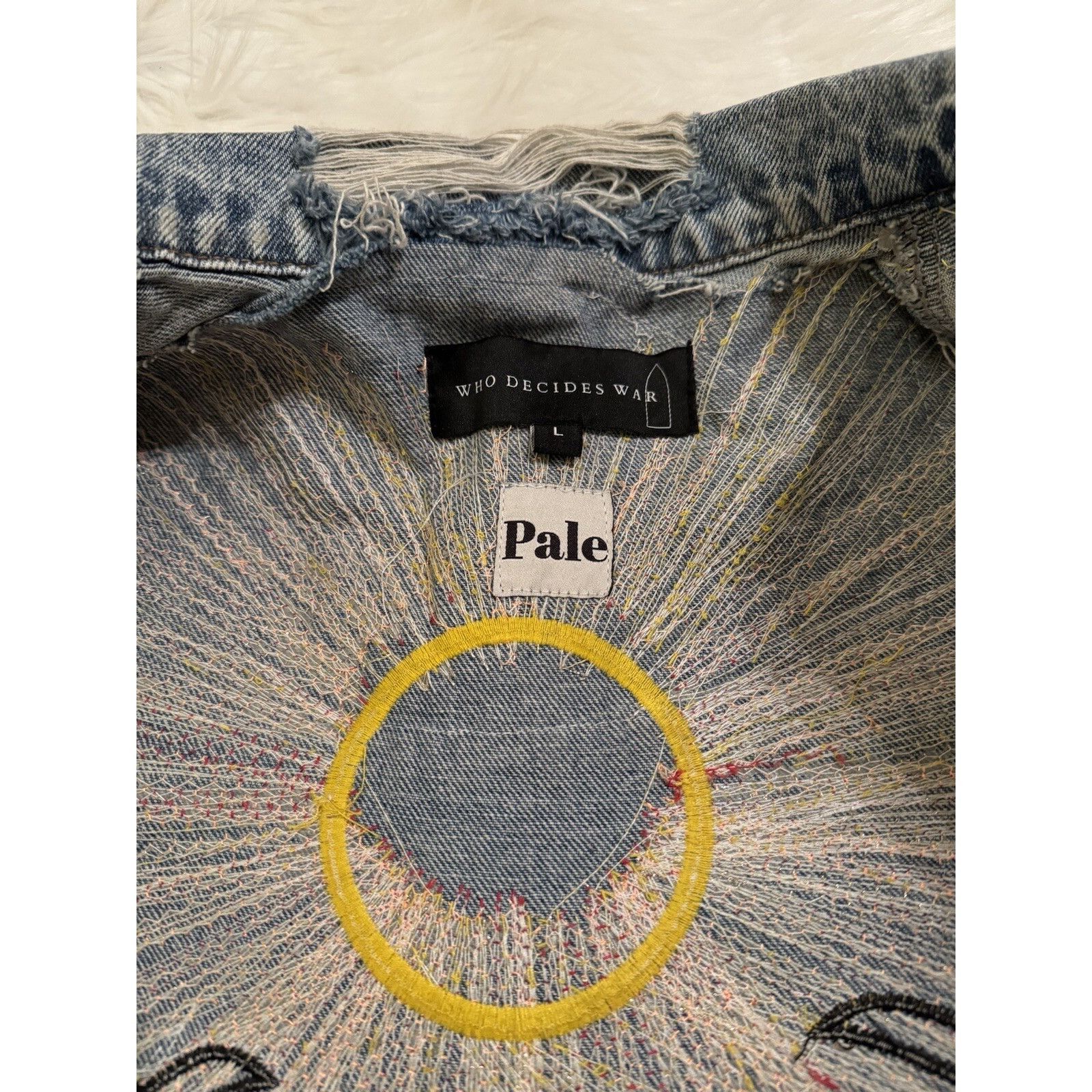 Who Decides War Who Decides War x Pale USA Surfboard Denim Vest Multicolor L Size US L / EU 52-54 / 3 - 4 Thumbnail