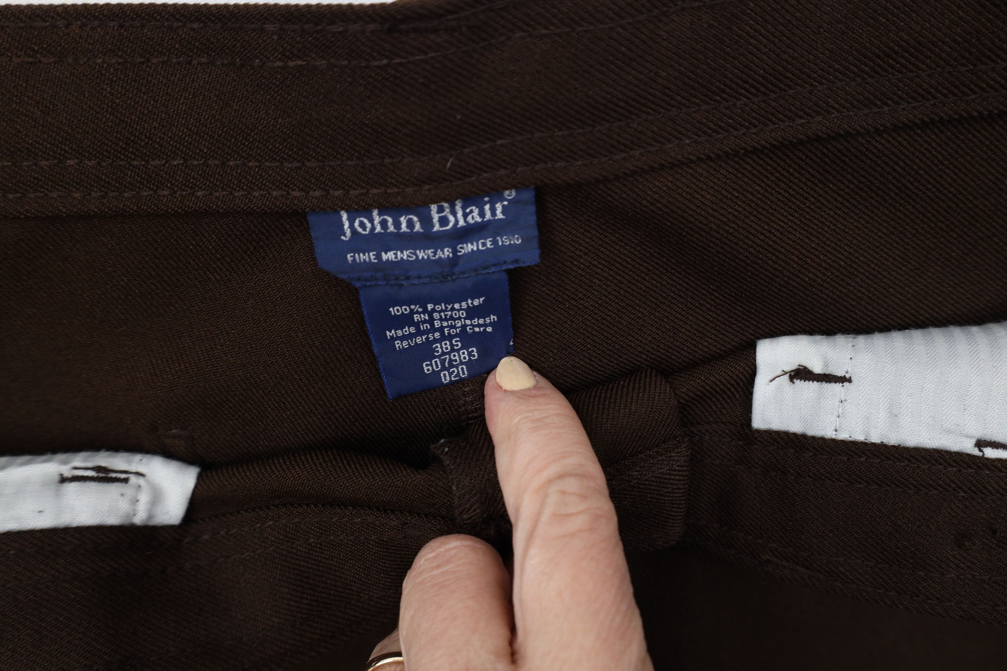 Vintage Vintage 90s Streetwear Flared Wide Leg Chino Pants Brown Size US 38 / EU 54 - 6 Thumbnail