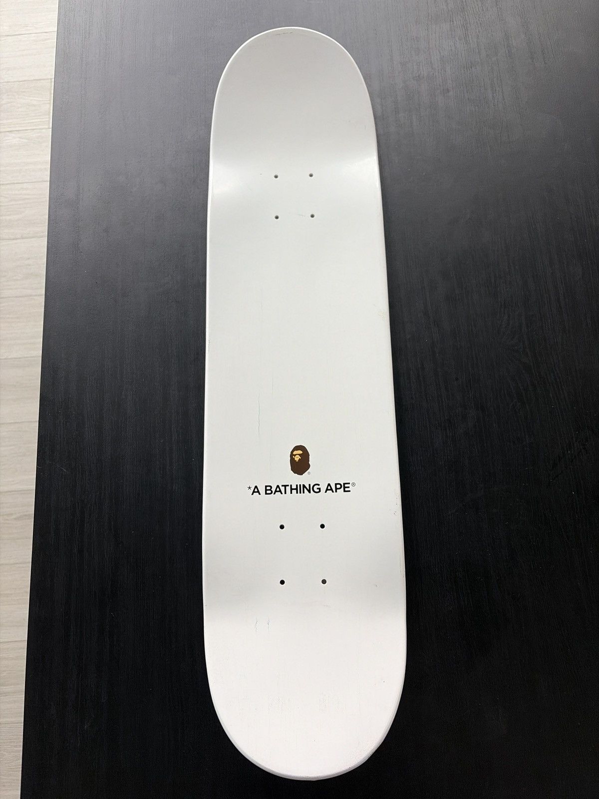 Bape Bape City Camo Skateboard Deck White Grey Size ONE SIZE - 2 Thumbnail