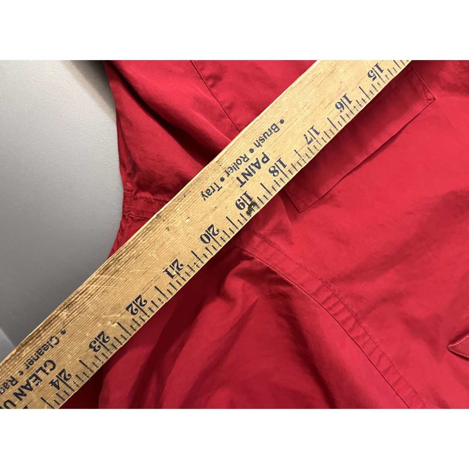 DKNY DKNY Cotton Shirt Mens Long Sleeve Button Shirt Size Medium Red Size US M / EU 48-50 / 2 - 5 Thumbnail