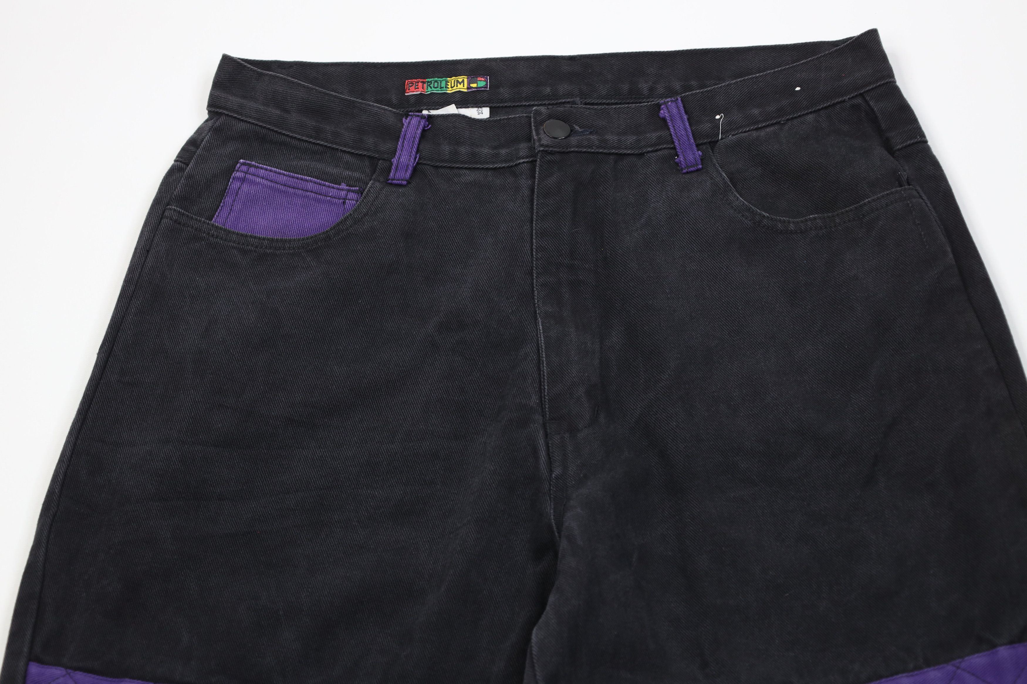 Vintage Vintage 90s Streetwear Baggy Fit Malcolm X Denim Jeans Black Size US 34 / EU 50 - 2 Thumbnail